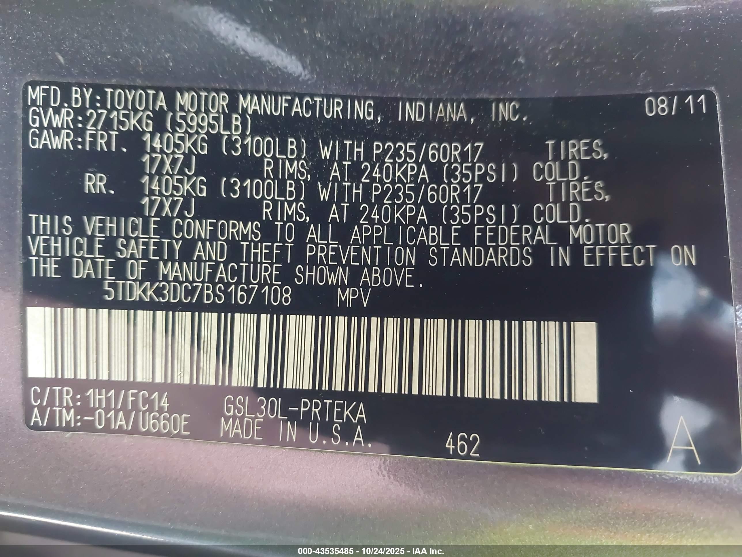 TOYOTA SIENNA image 9