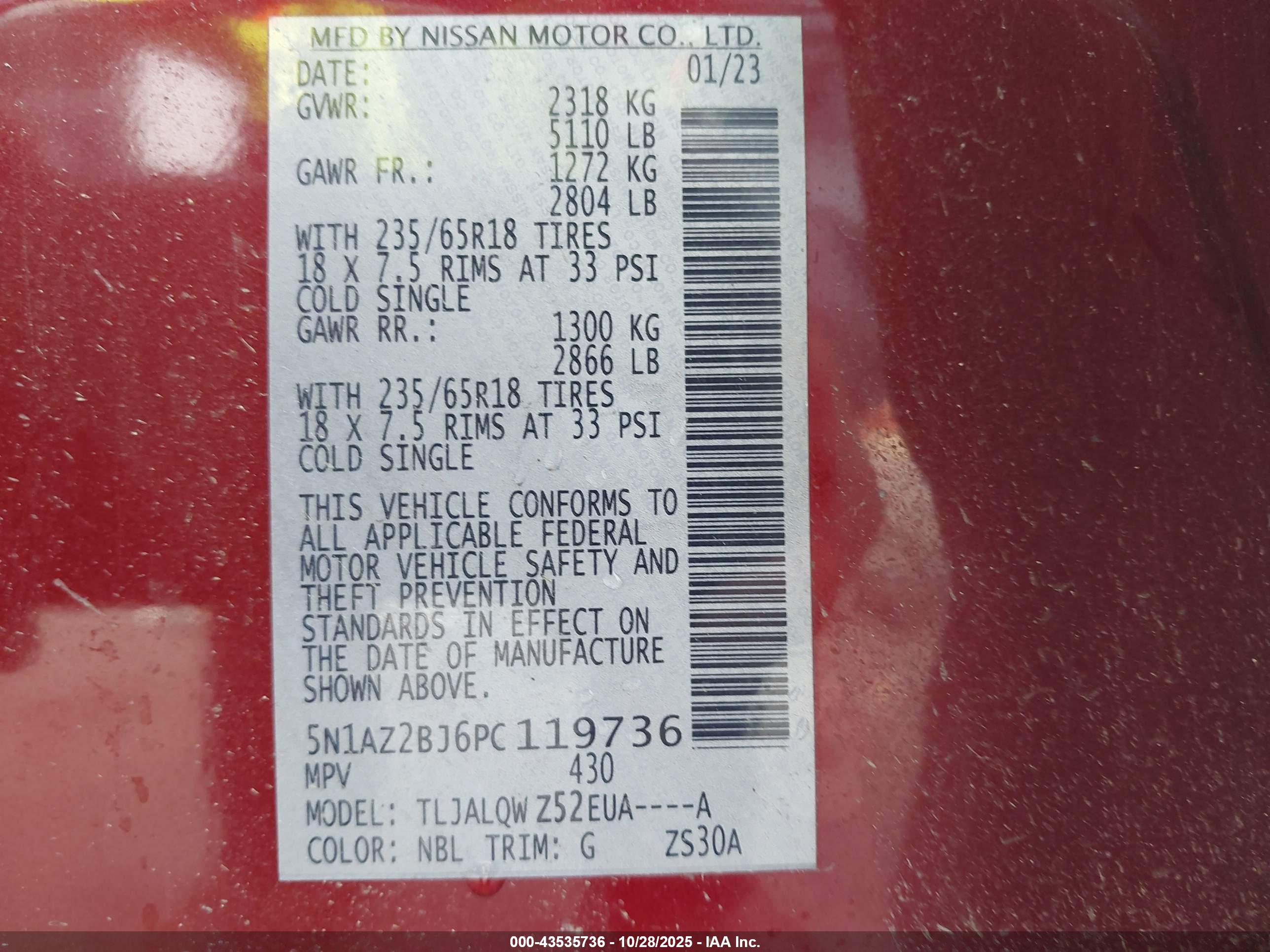 NISSAN MURANO image 9