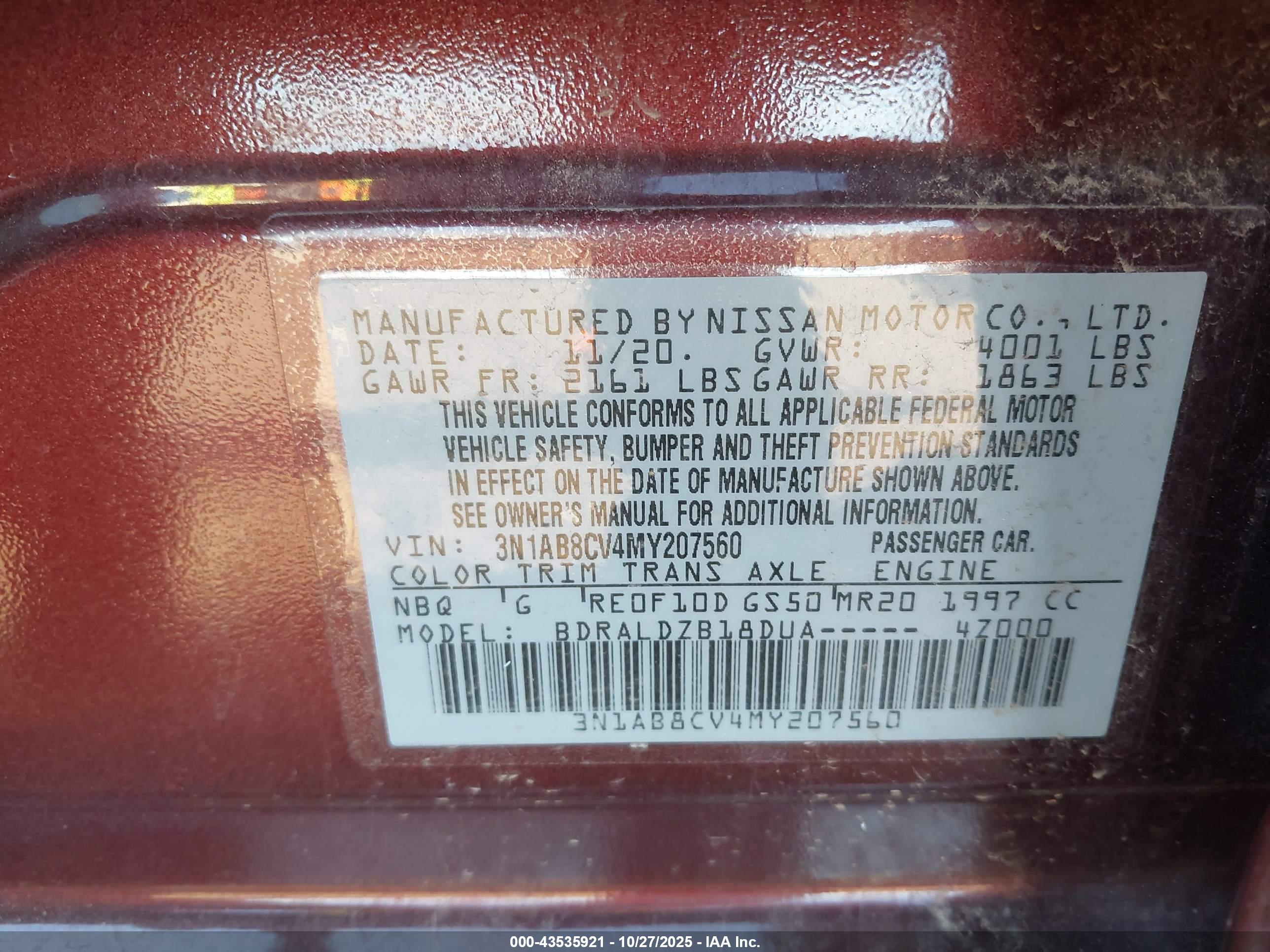 NISSAN SENTRA image 9