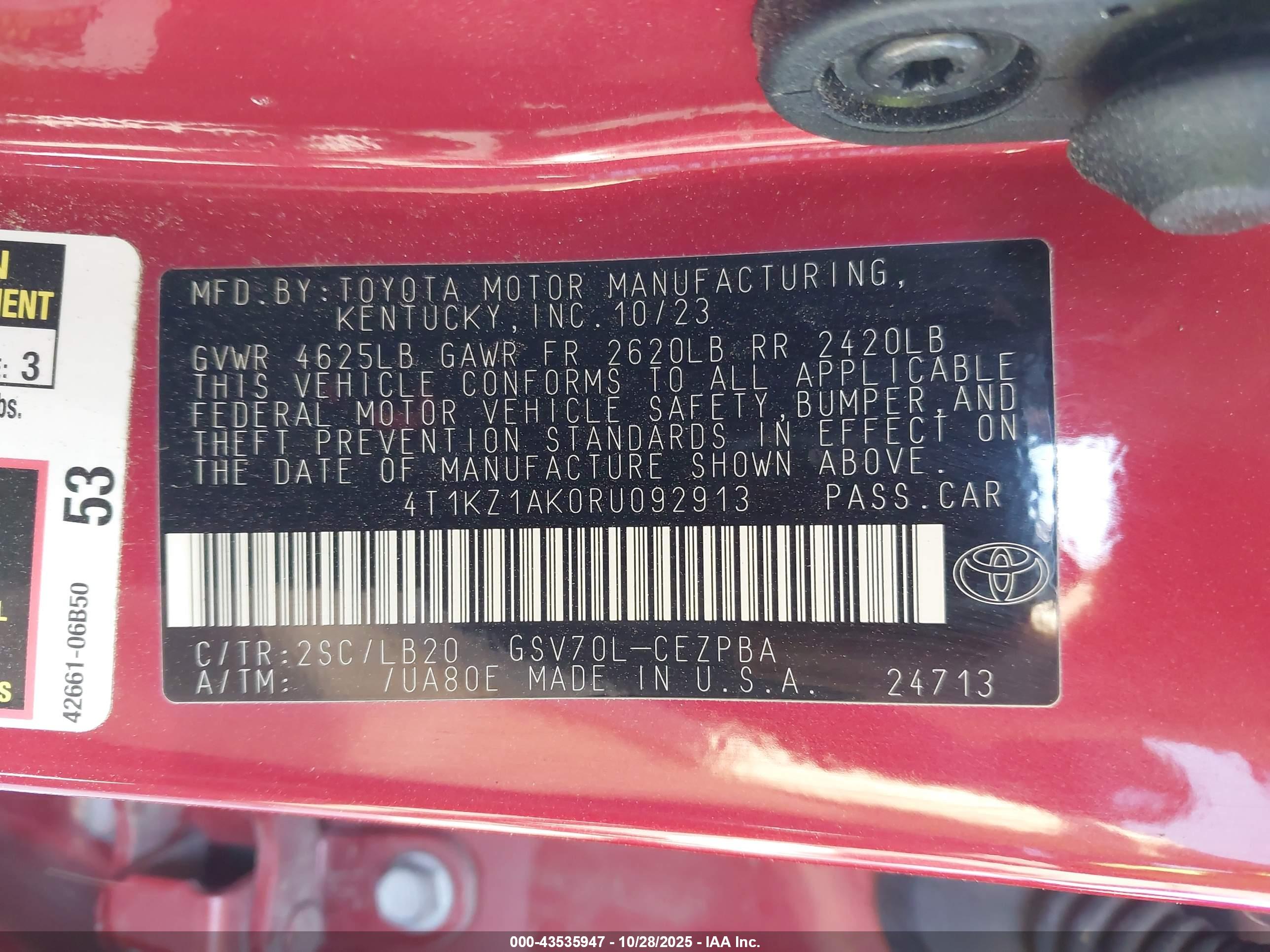 TOYOTA CAMRY image 9