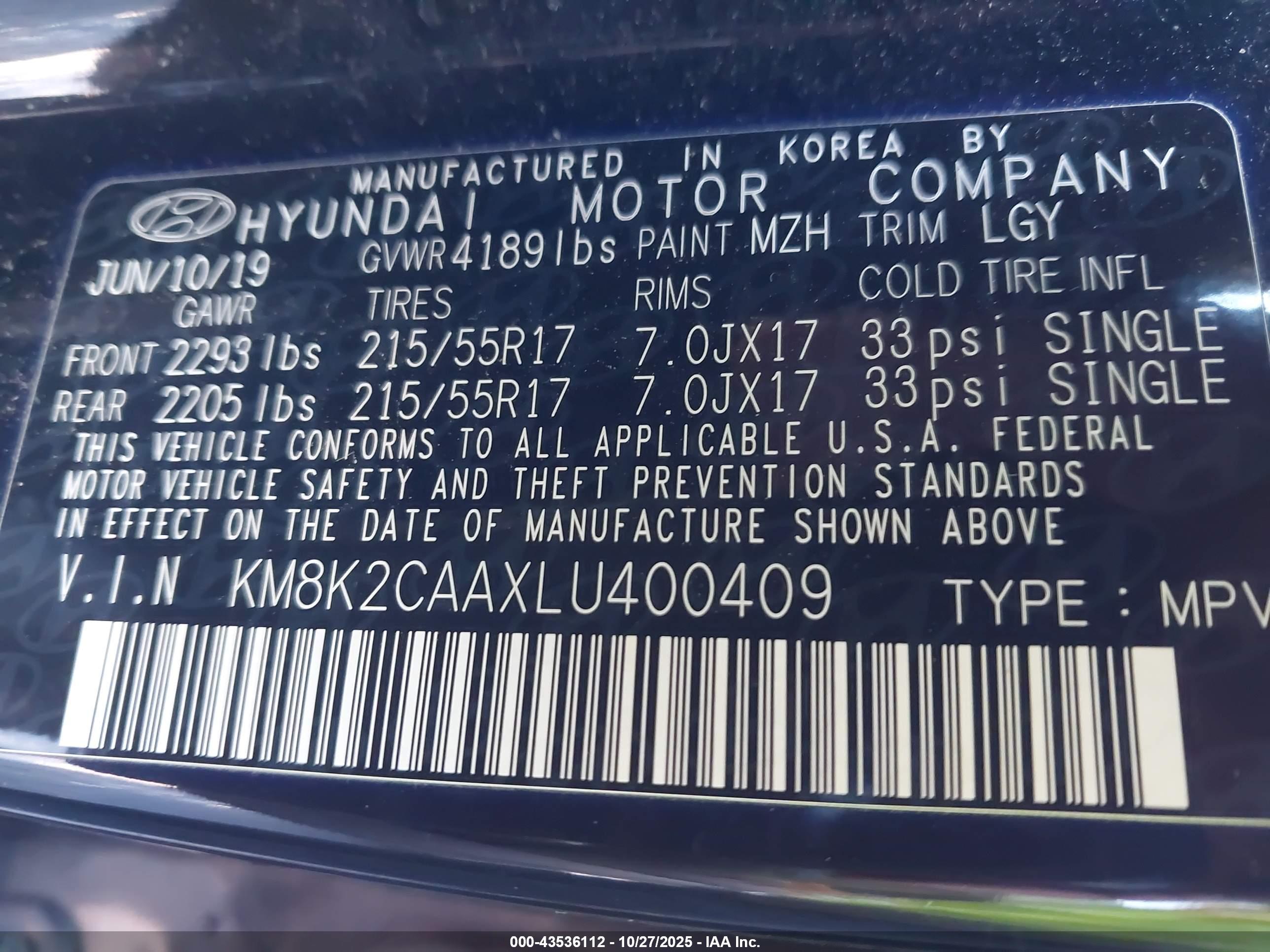 HYUNDAI KONA image 9