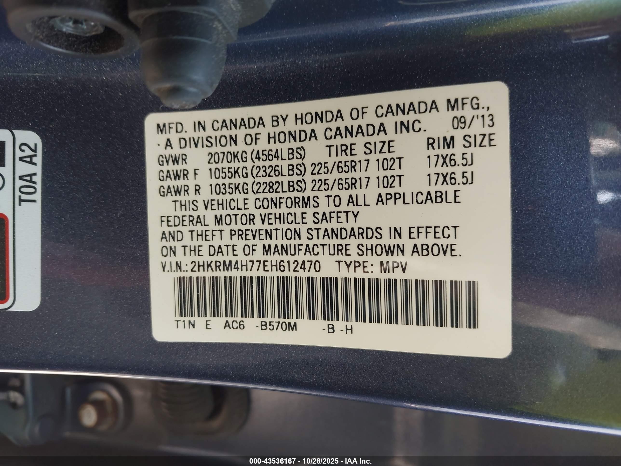 HONDA CR-V image 9
