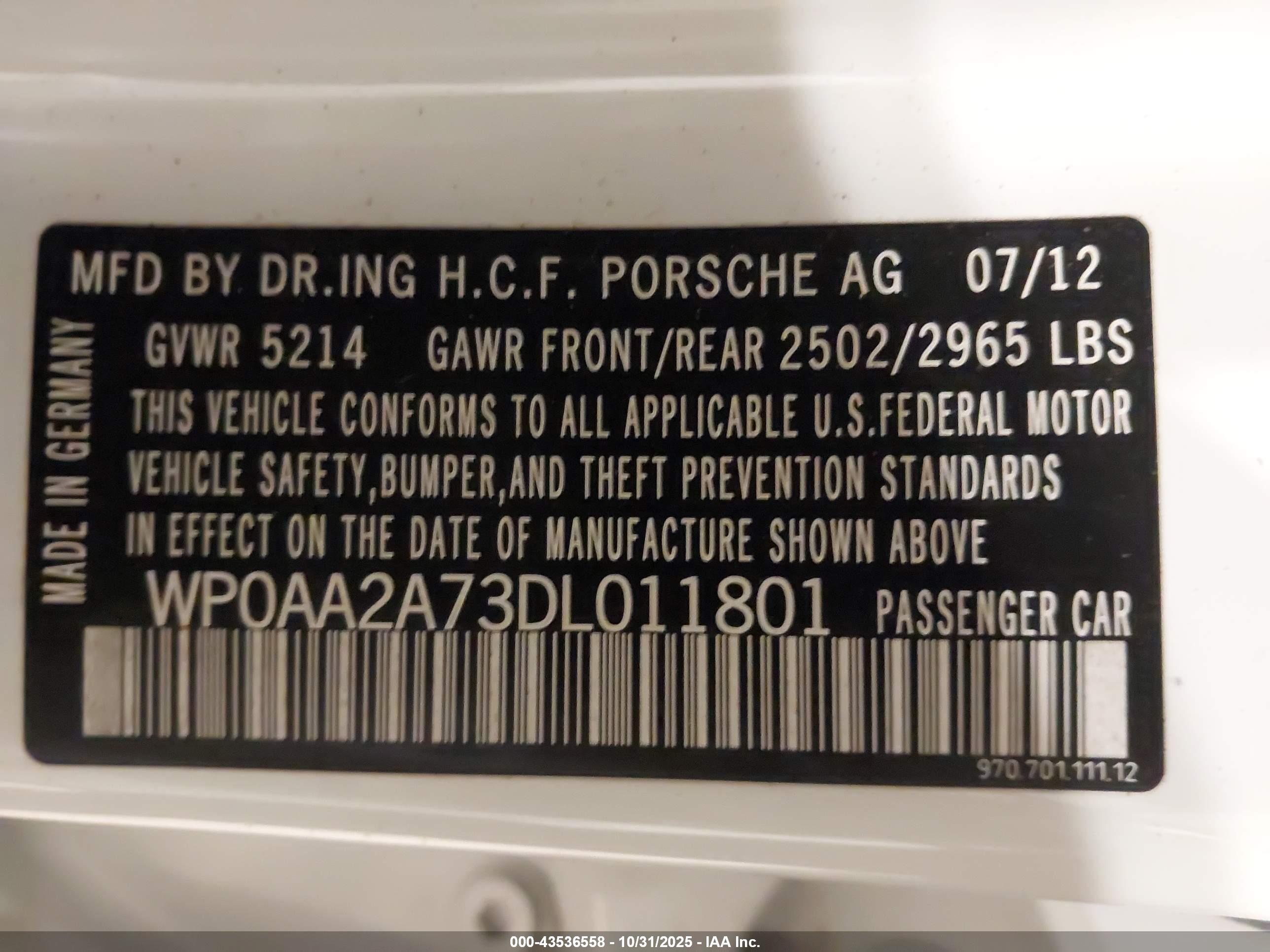 PORSCHE PANAMERA image 9