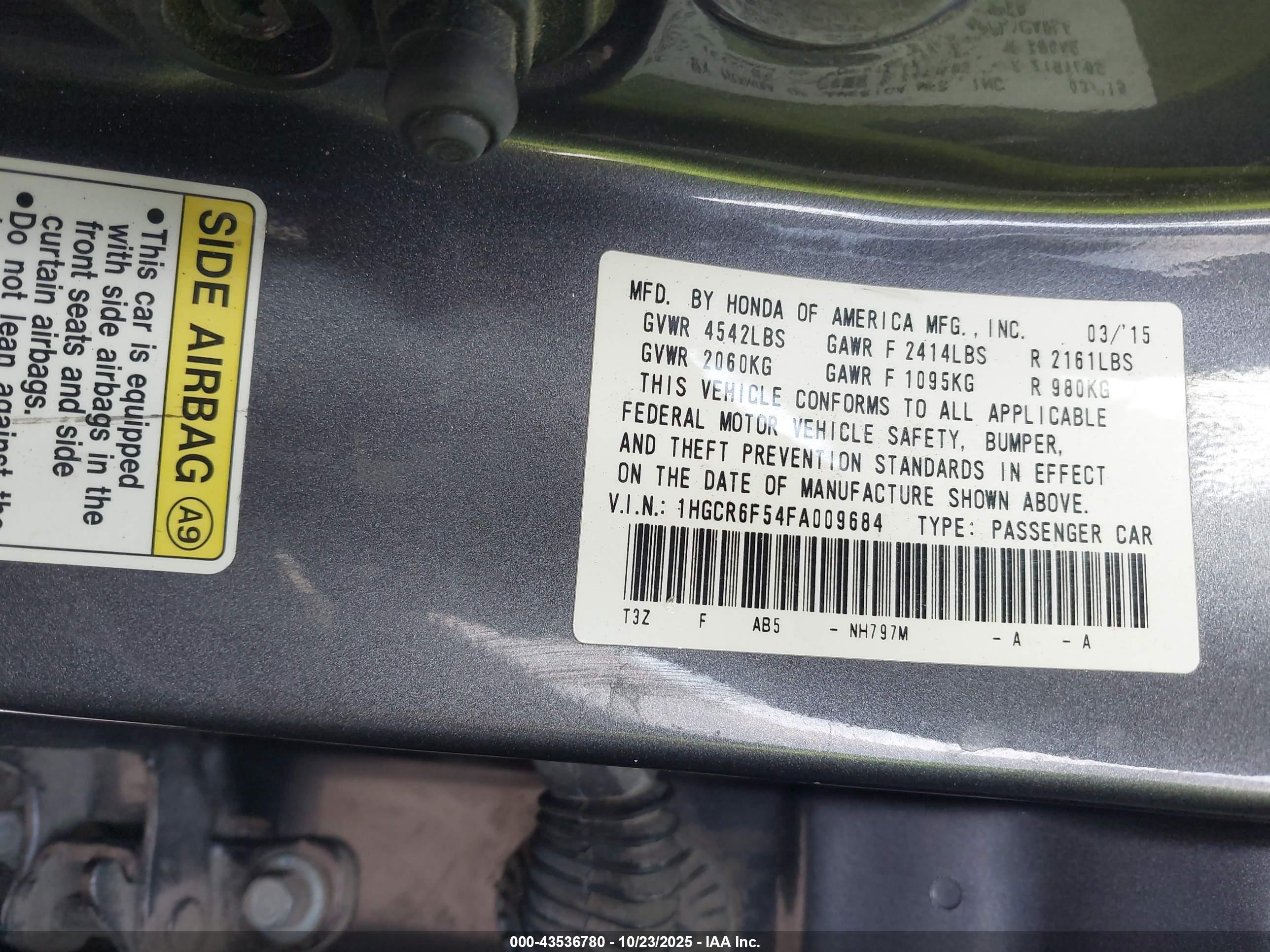HONDA ACCORD image 9