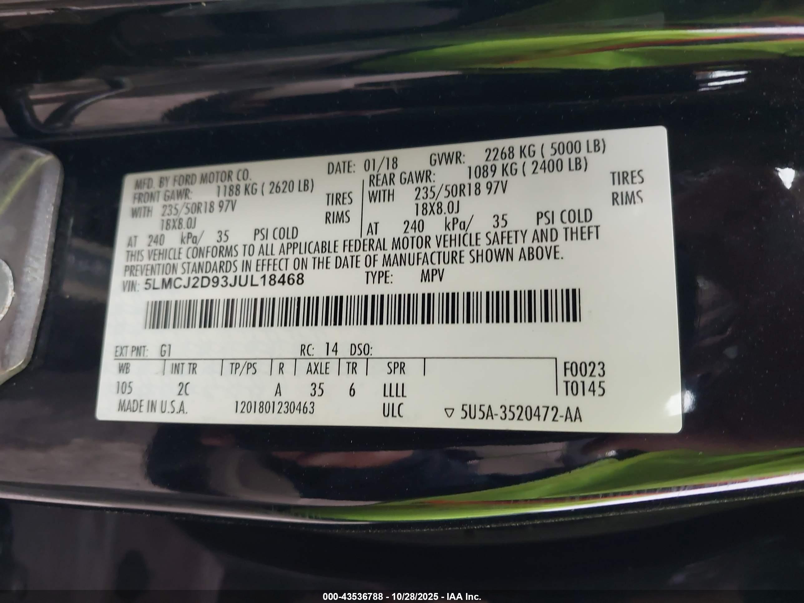 LINCOLN MKC image 9