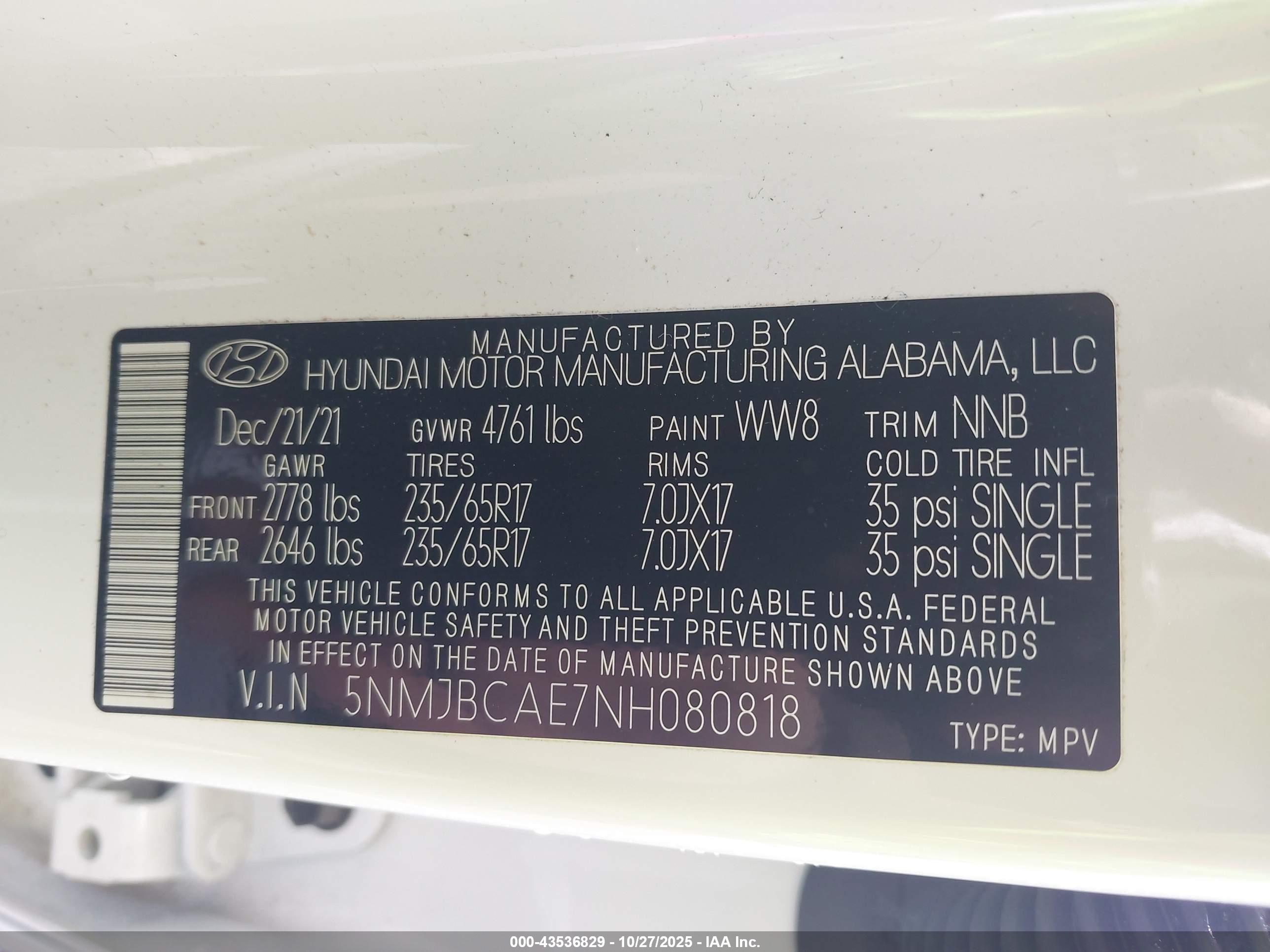 HYUNDAI TUCSON image 9