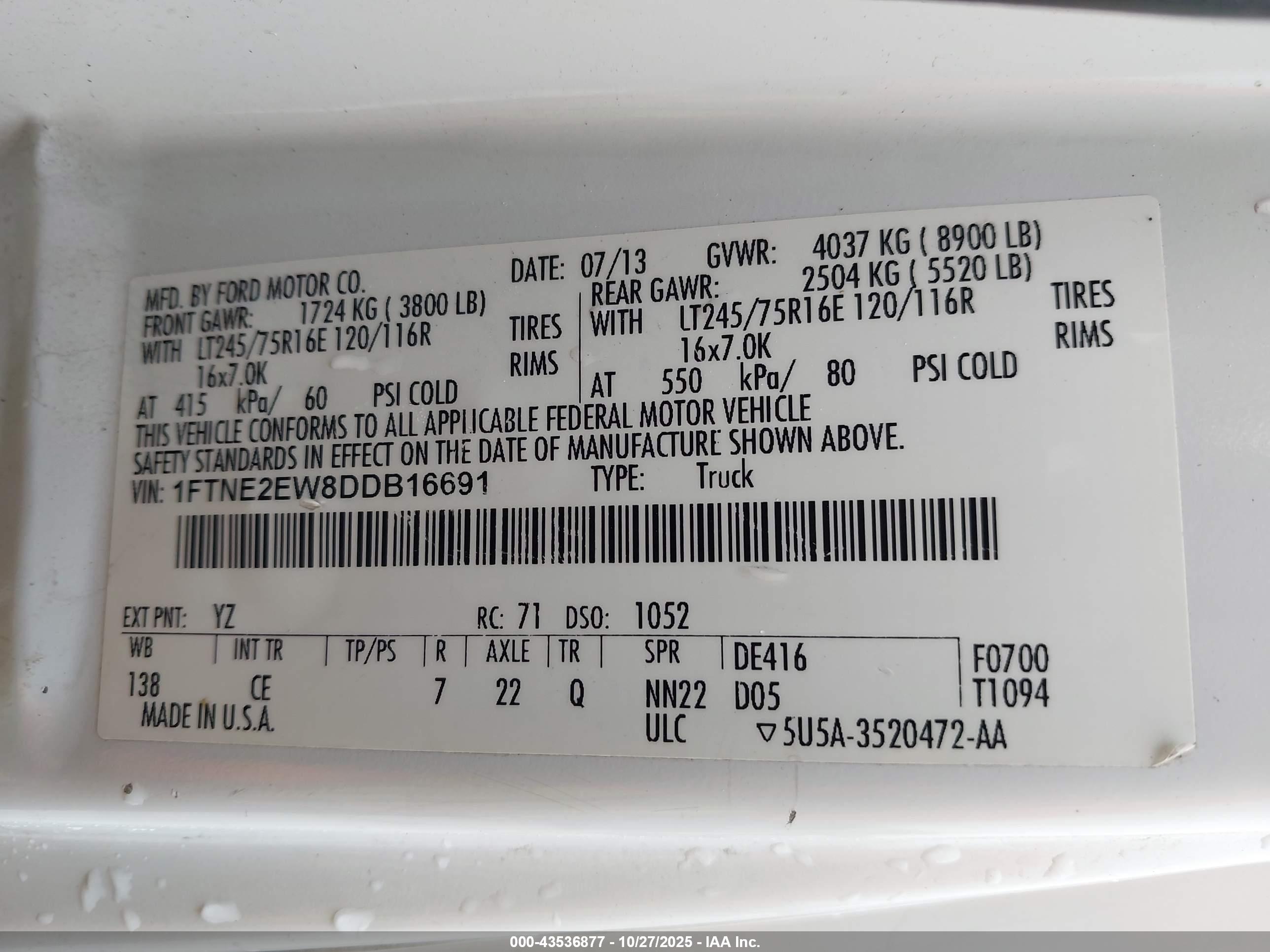 FORD E-250 image 9