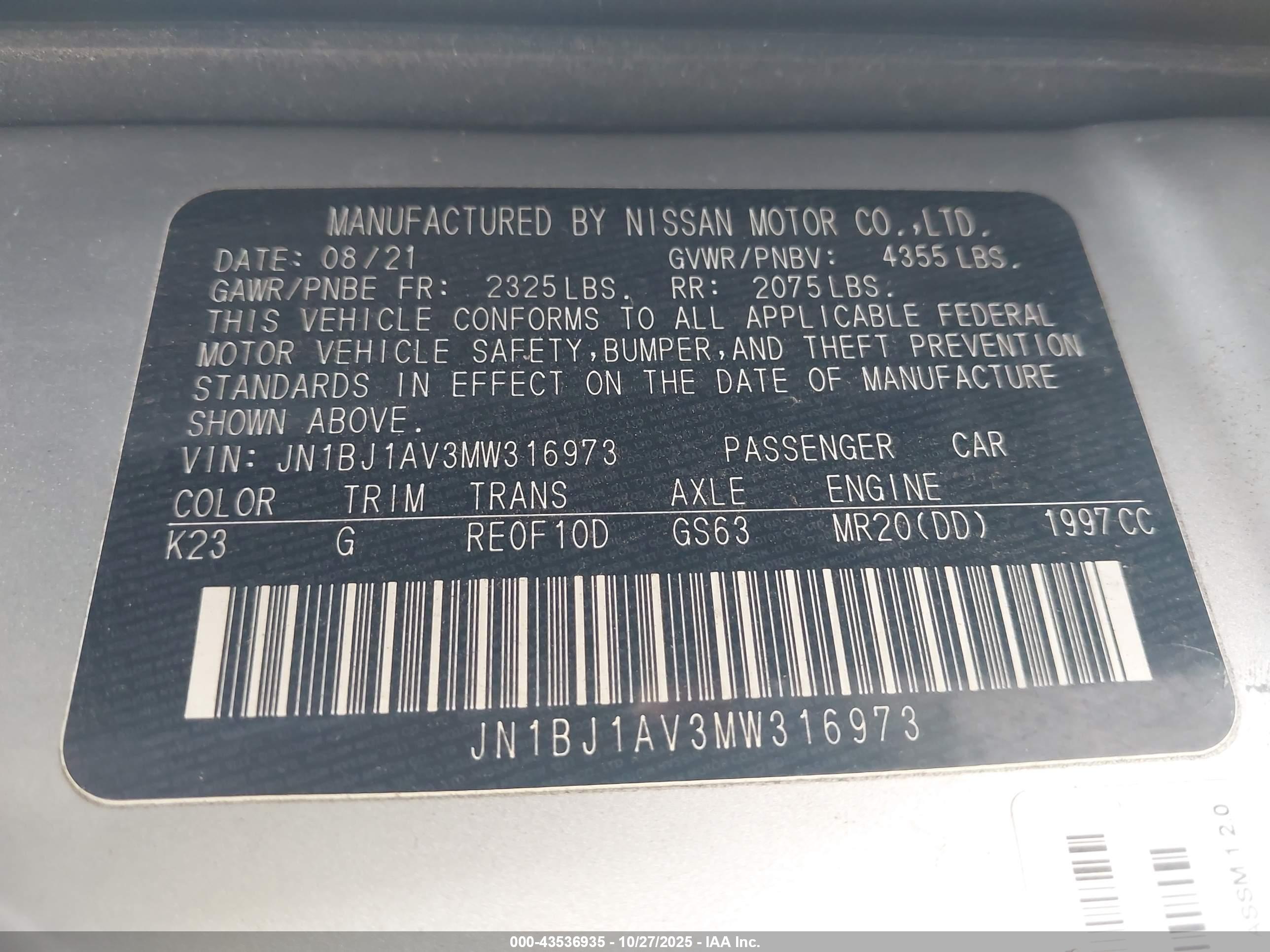 NISSAN ROGUE image 9