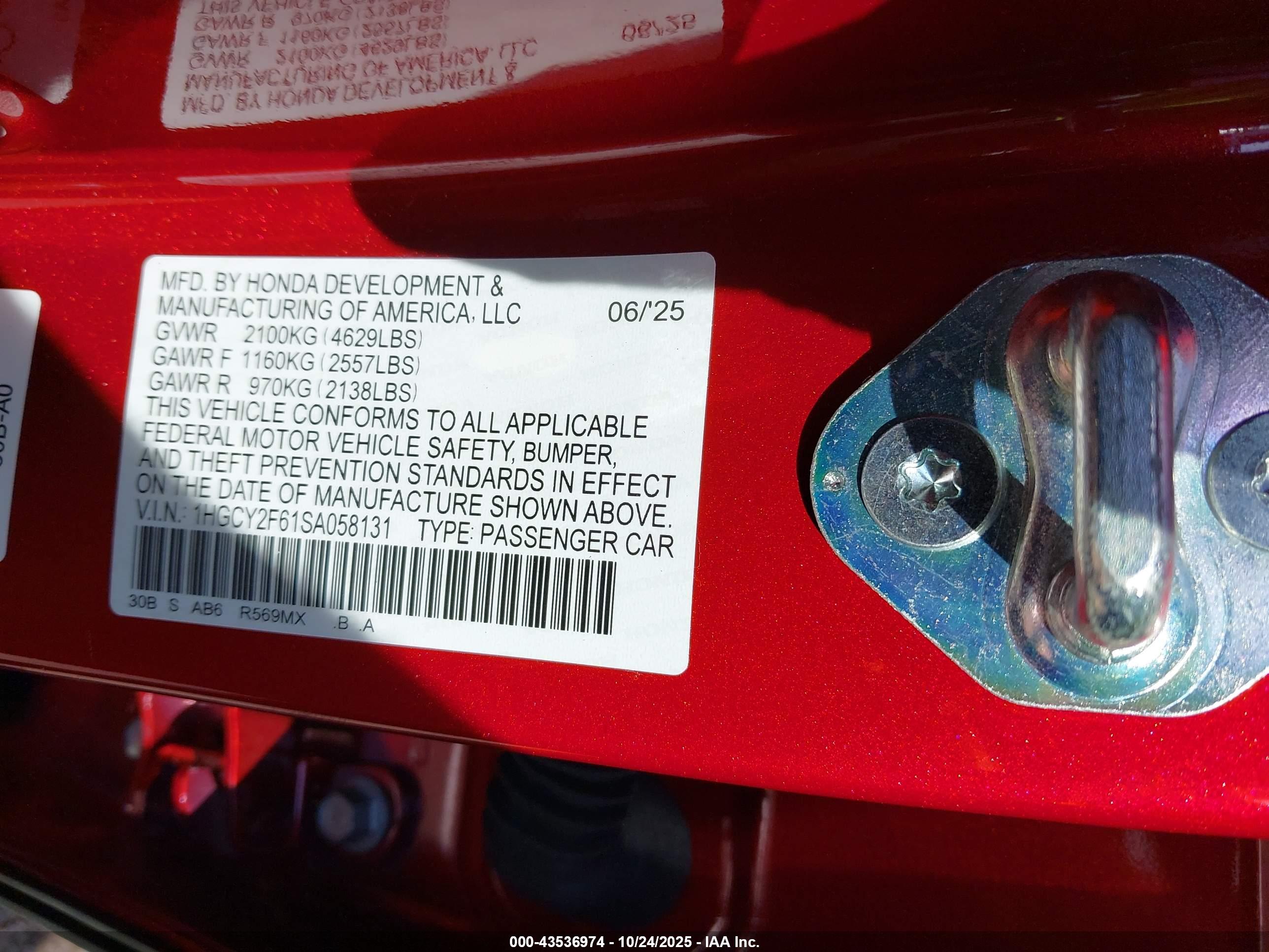 HONDA ACCORD image 9