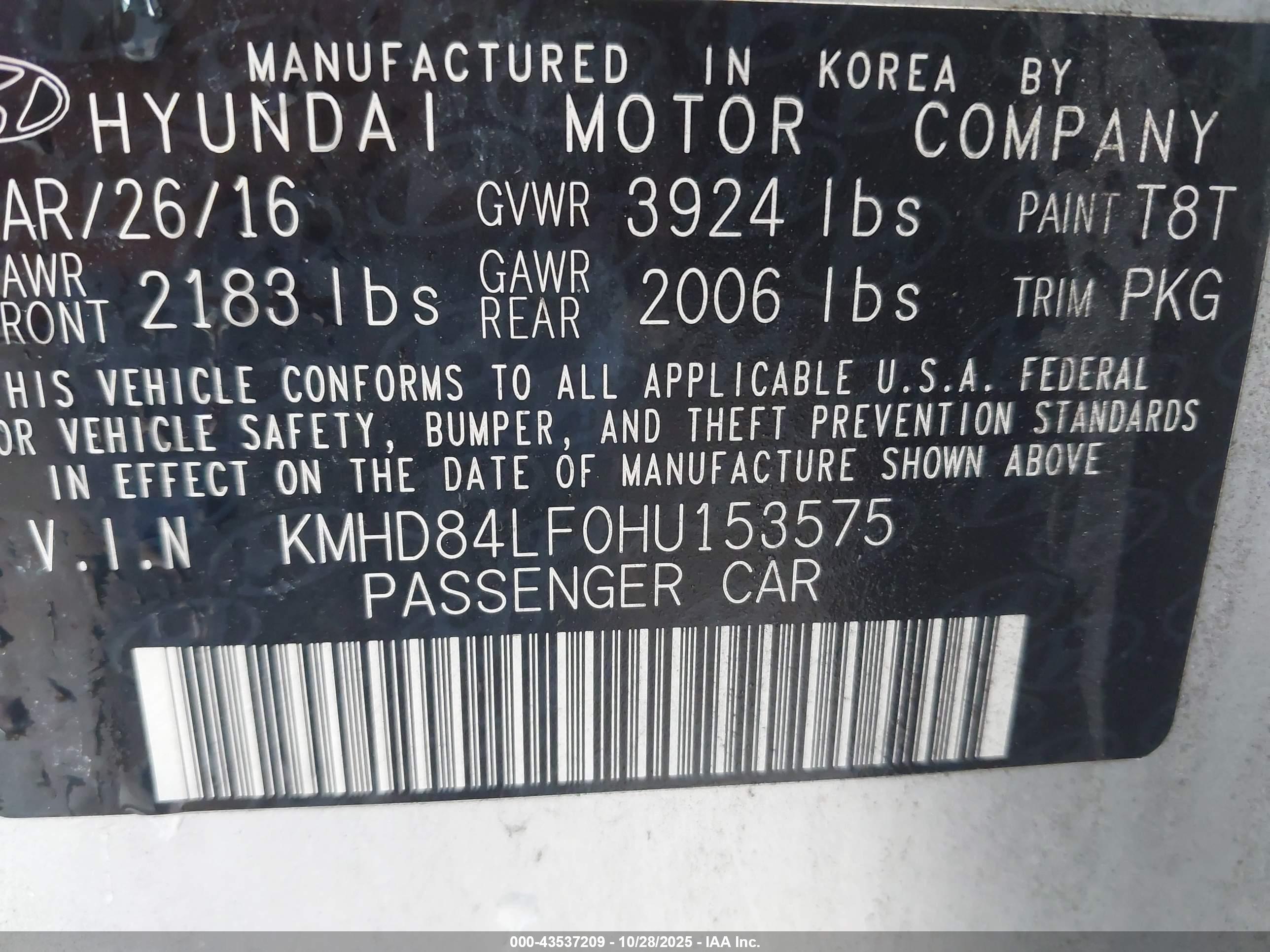 HYUNDAI ELANTRA image 9