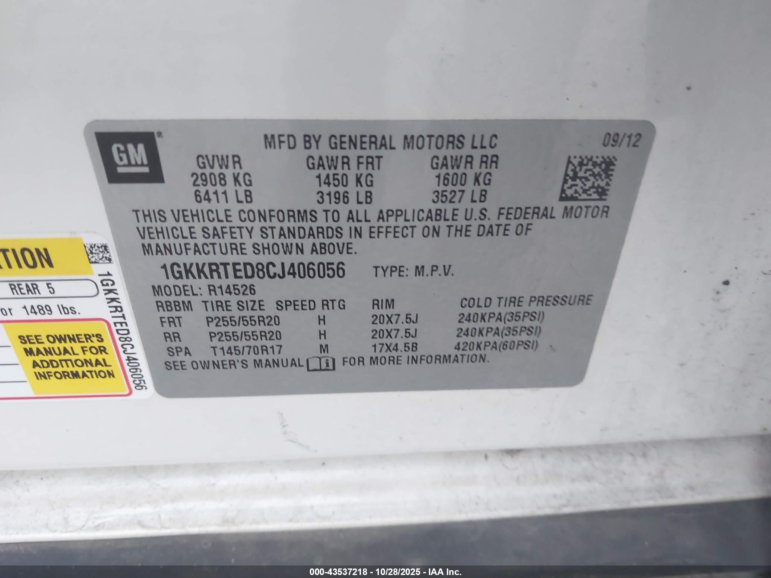 GMC ACADIA image 9