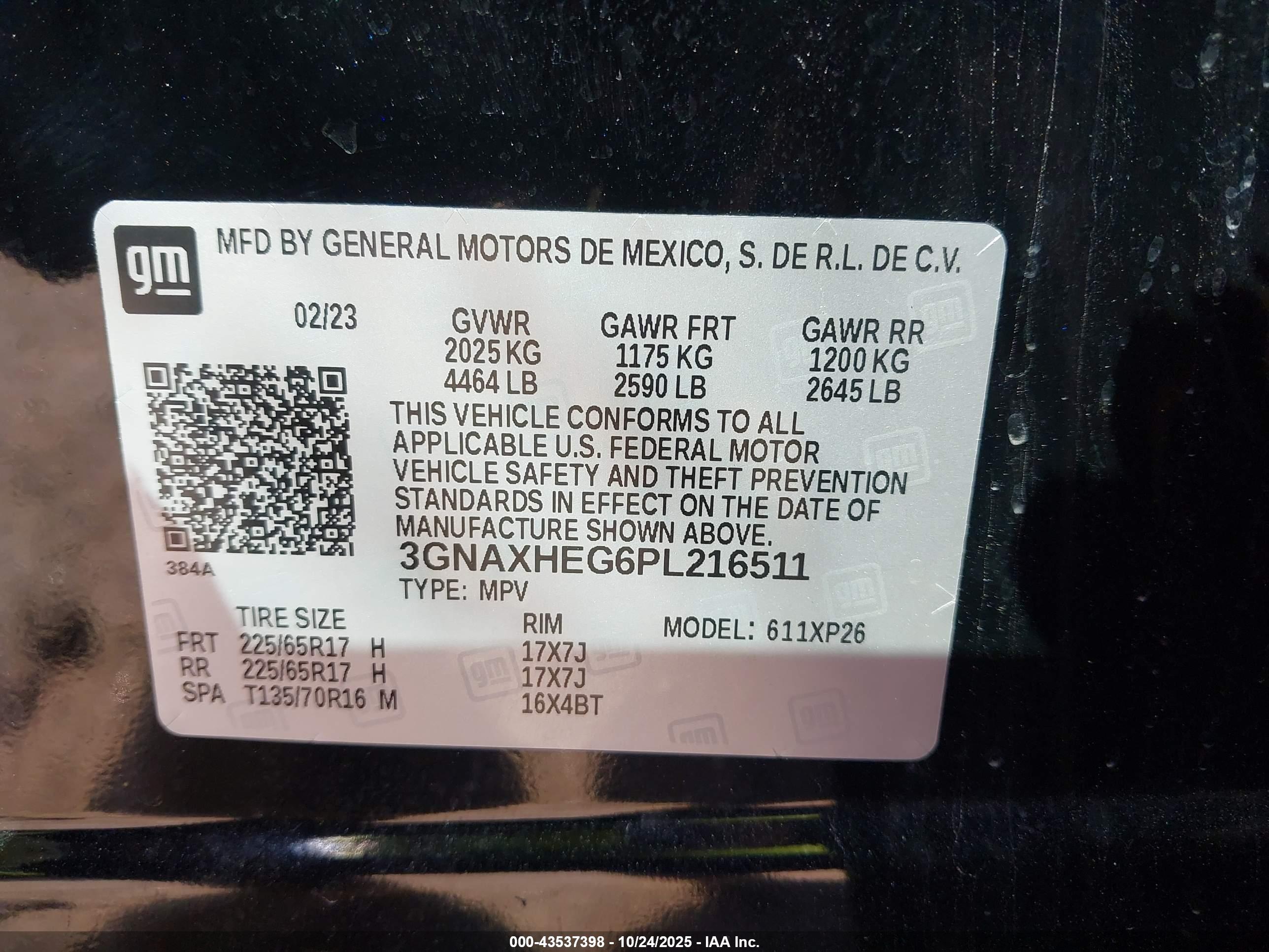 CHEVROLET EQUINOX image 9