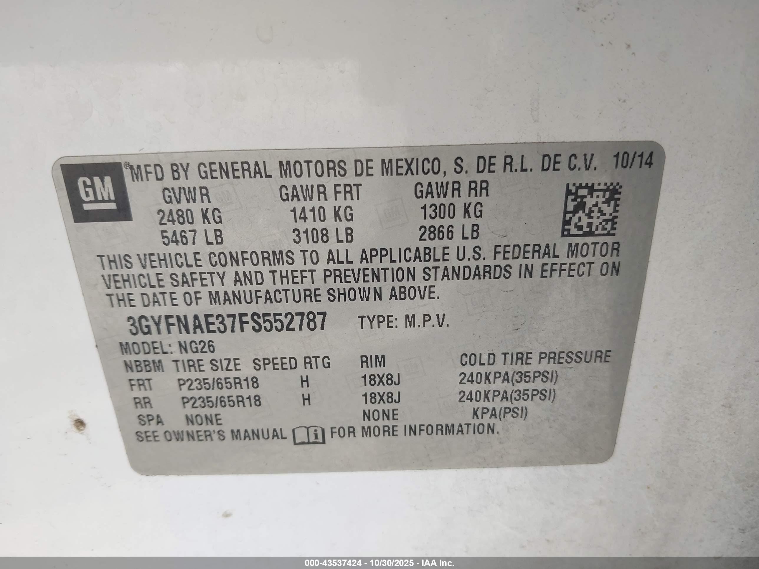 CADILLAC SRX image 9