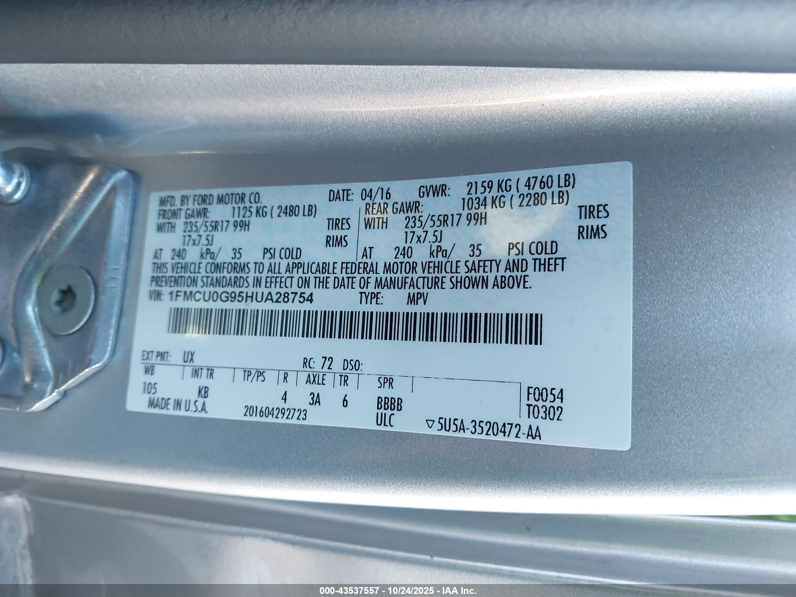 FORD ESCAPE image 9
