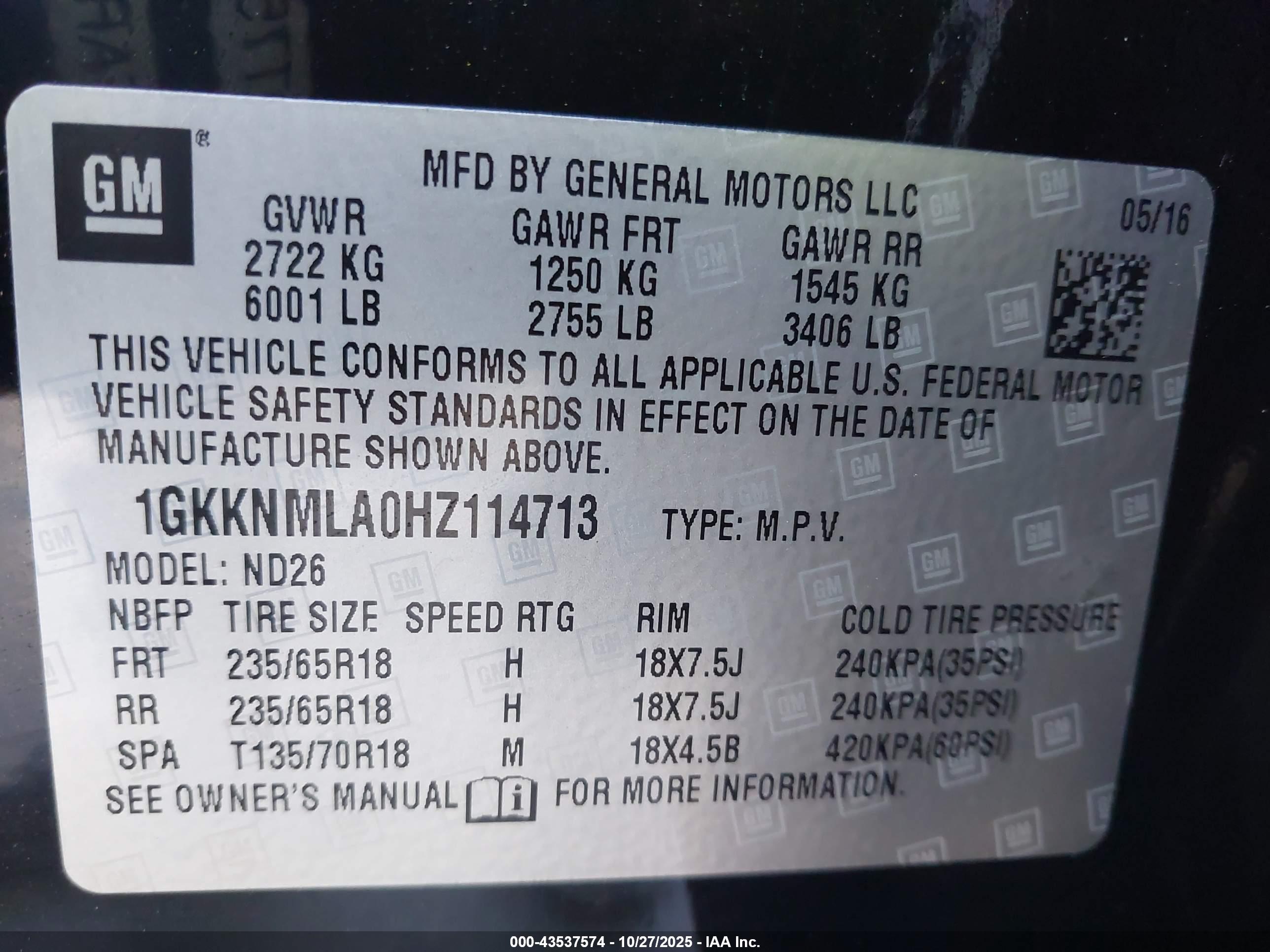 GMC ACADIA image 9