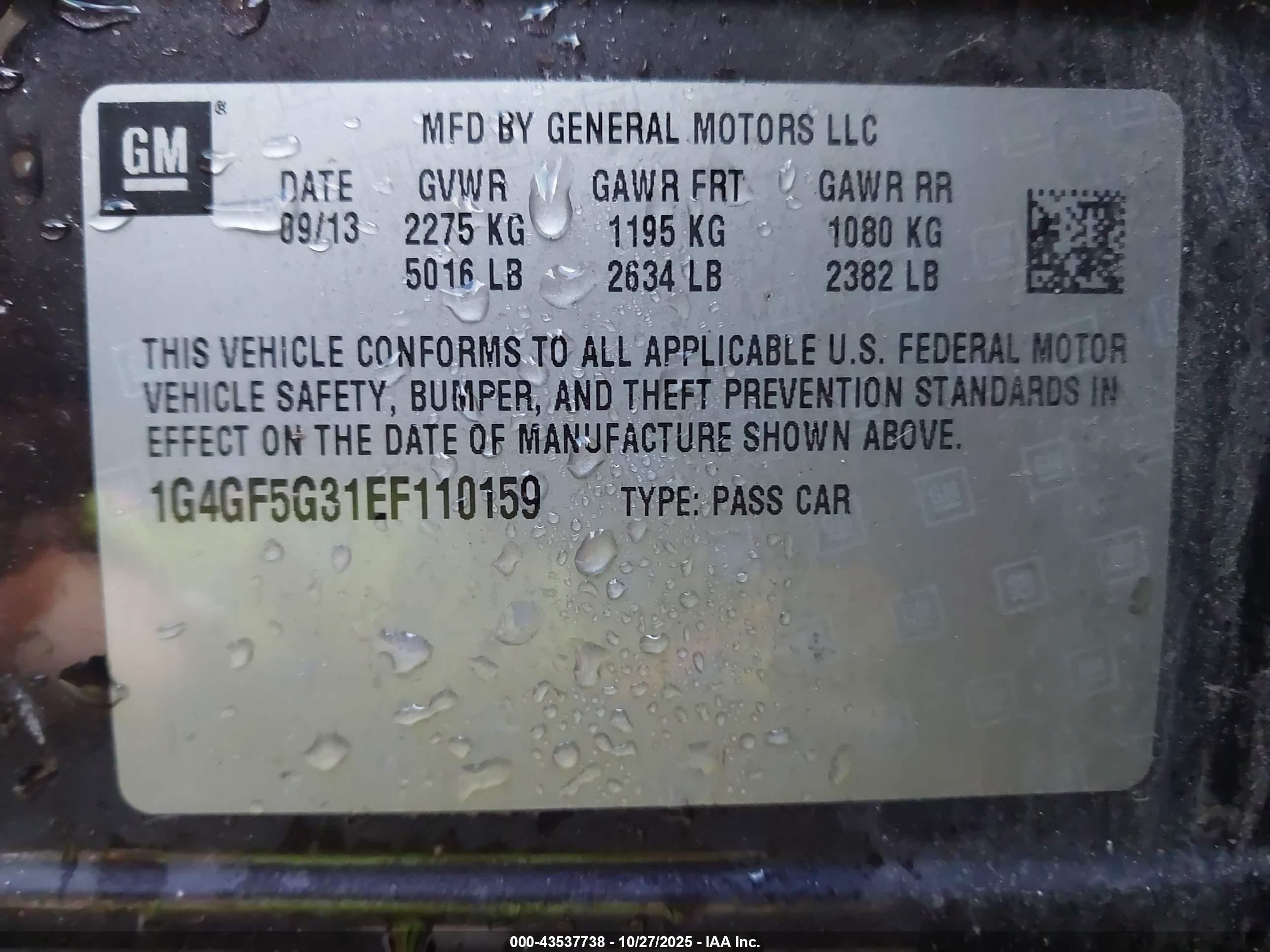 BUICK LACROSSE image 9