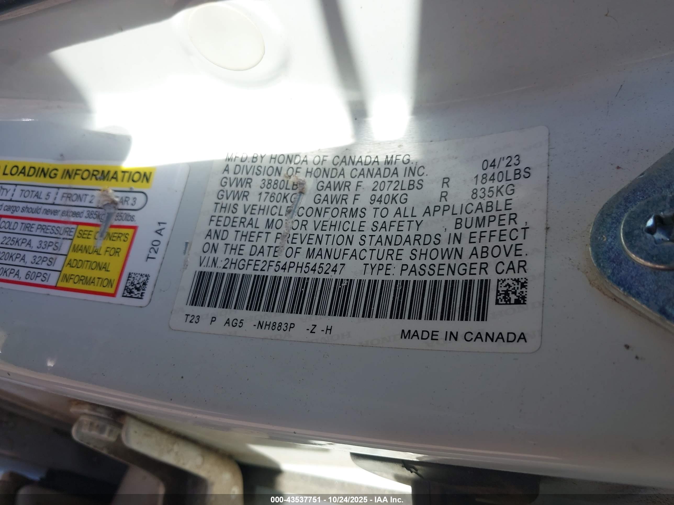 HONDA CIVIC image 9
