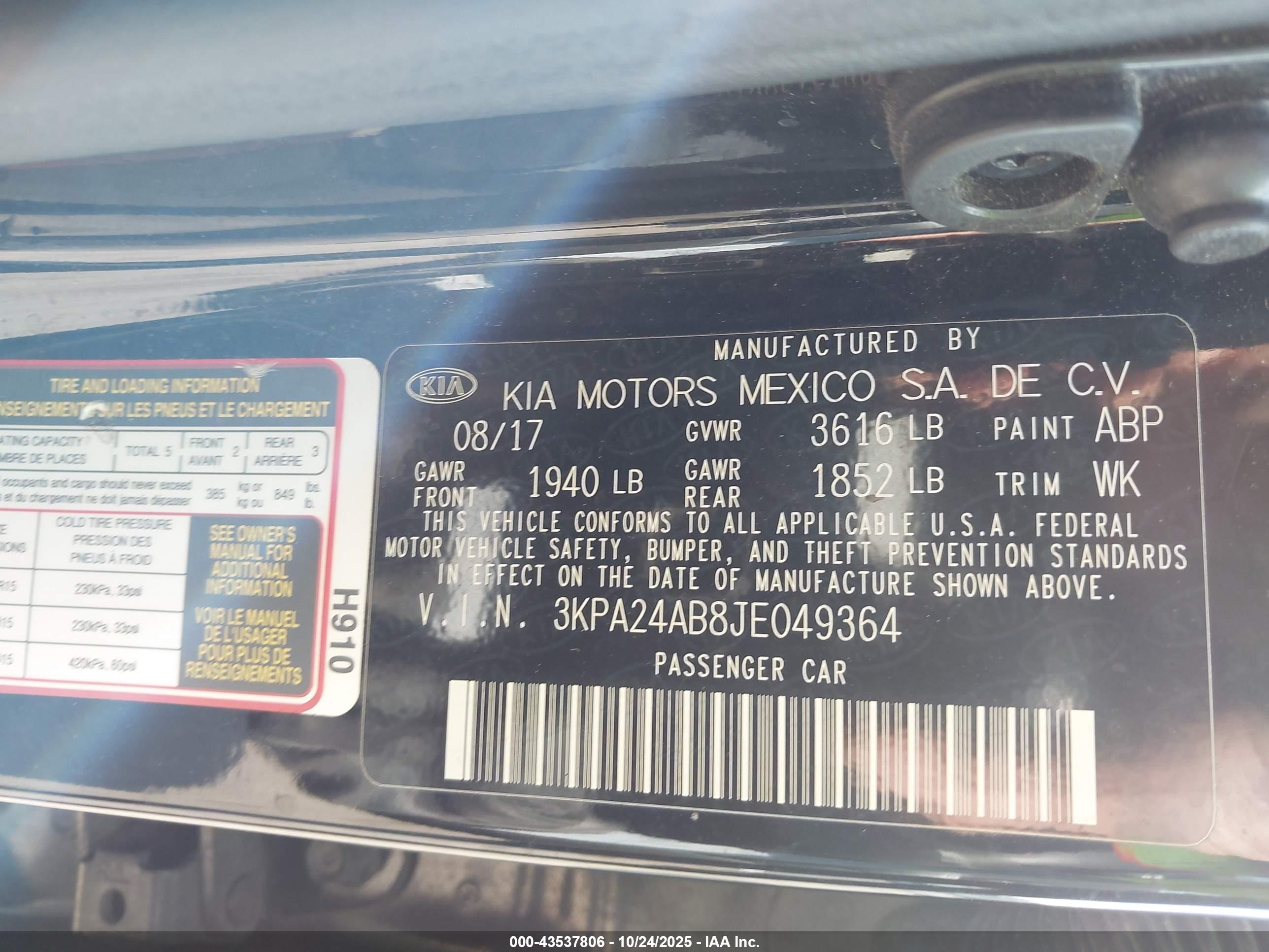 KIA RIO image 9