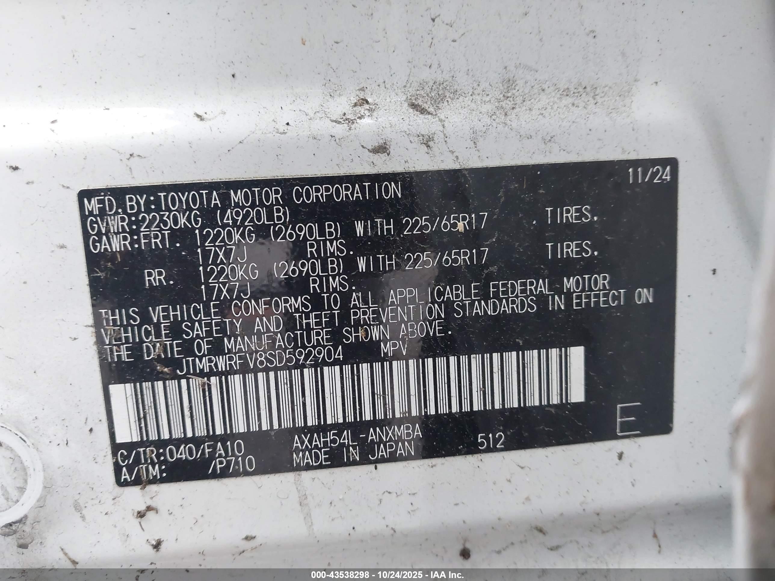 TOYOTA RAV4 image 9