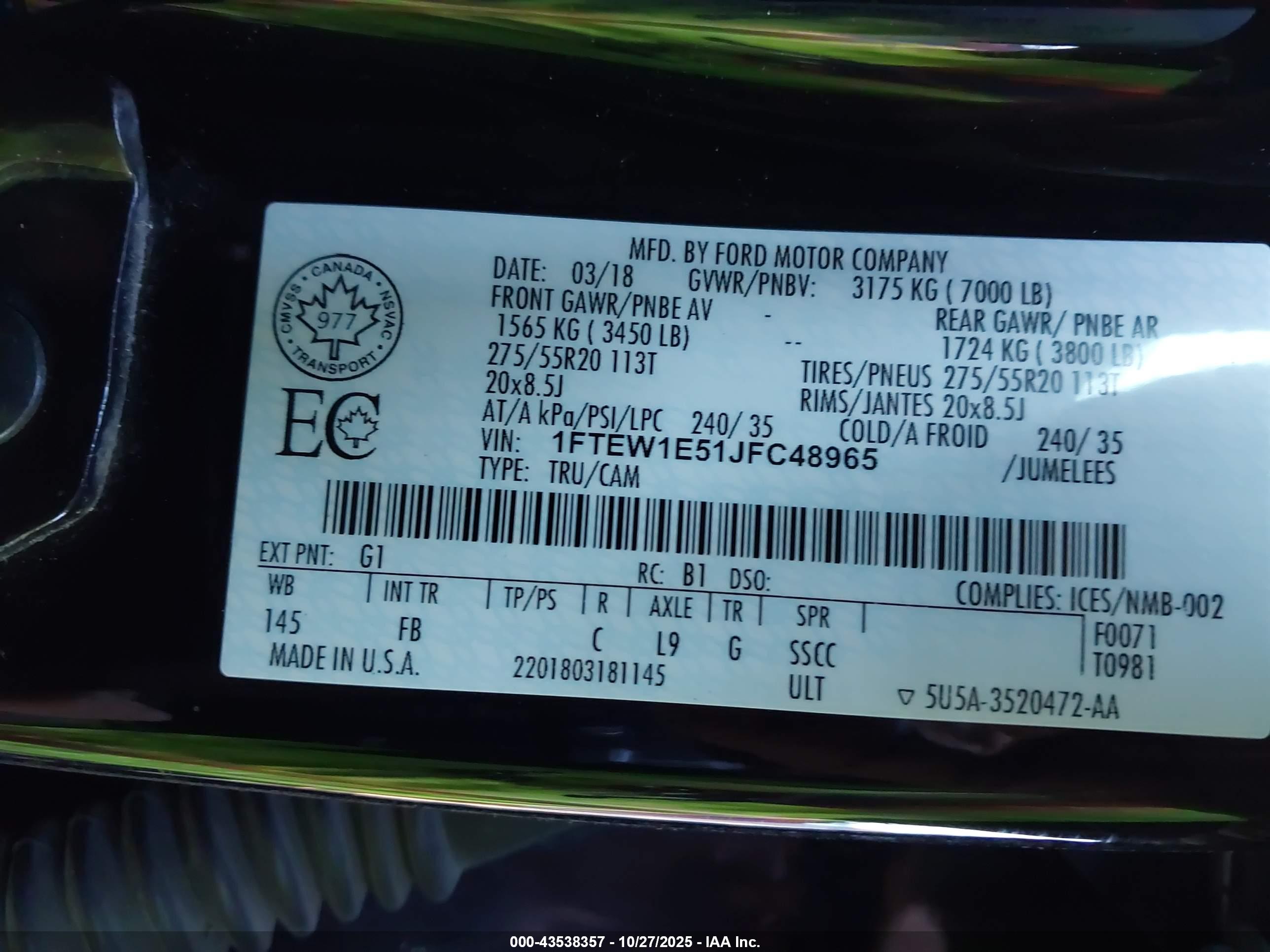 FORD F-150 image 9