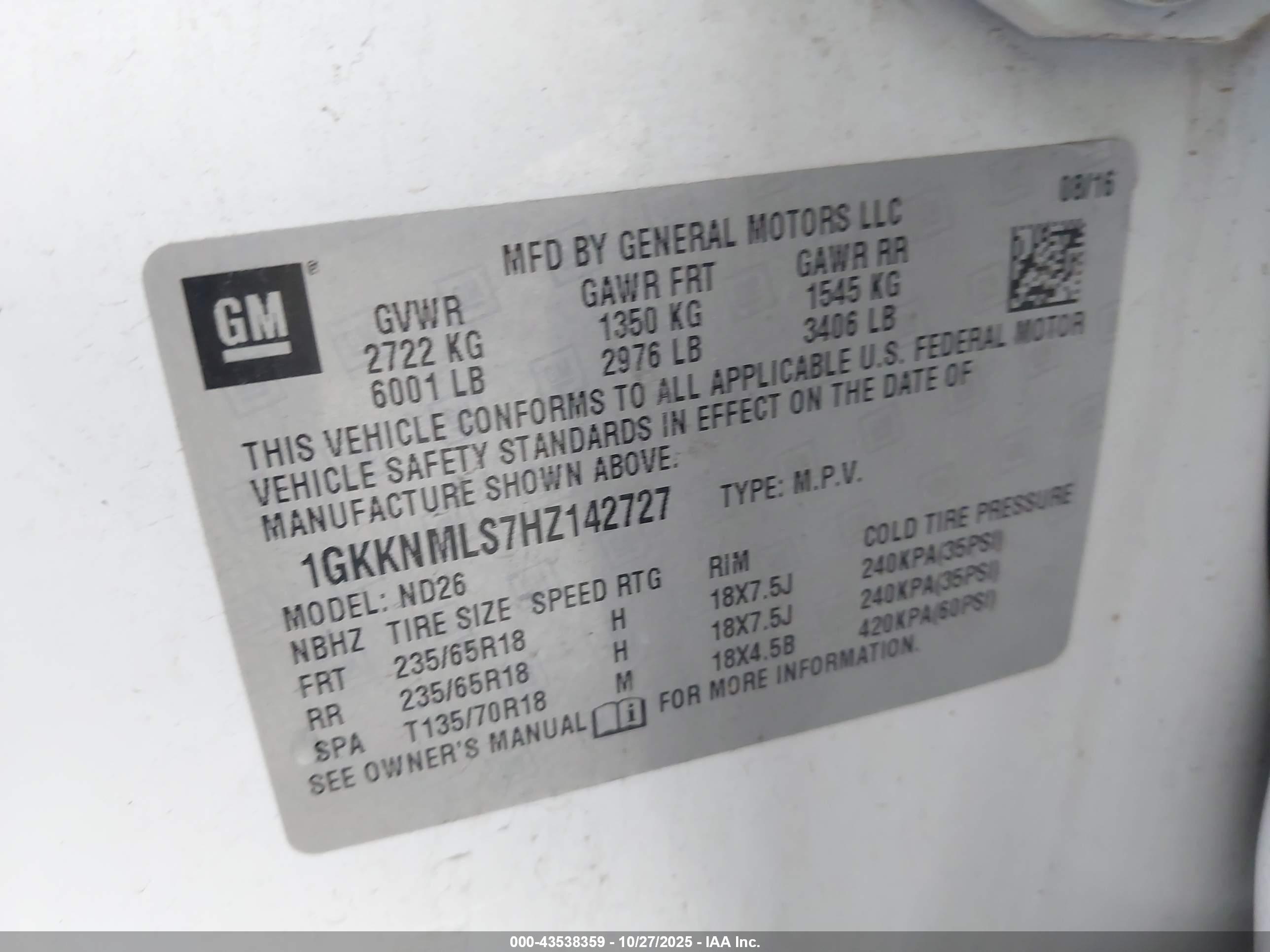 GMC ACADIA image 9