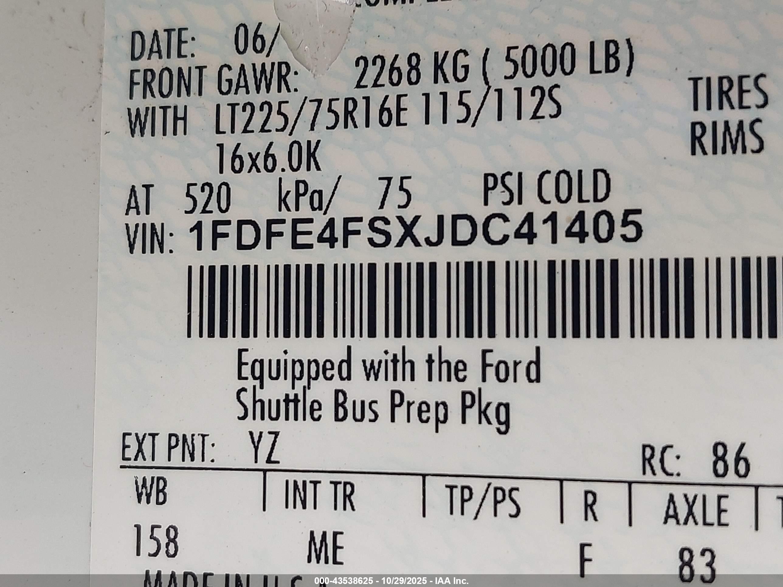 FORD E-450 image 9