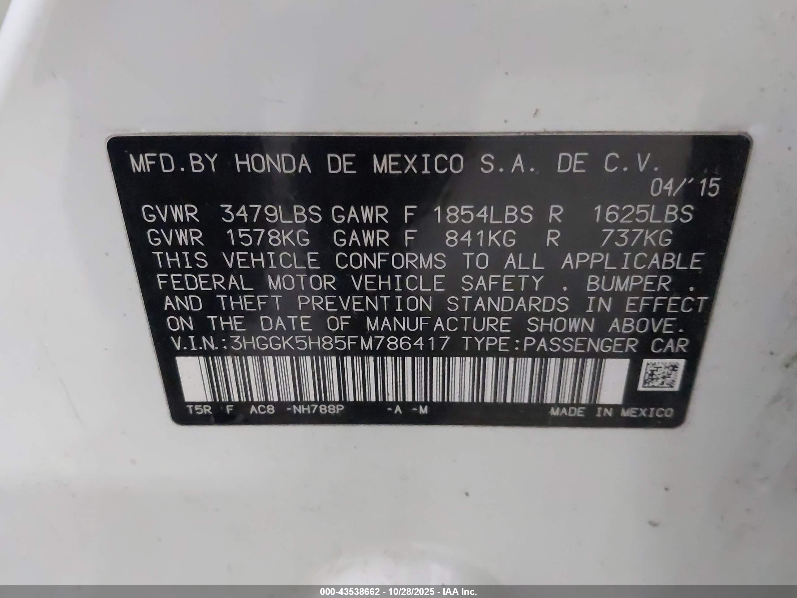 HONDA FIT image 9