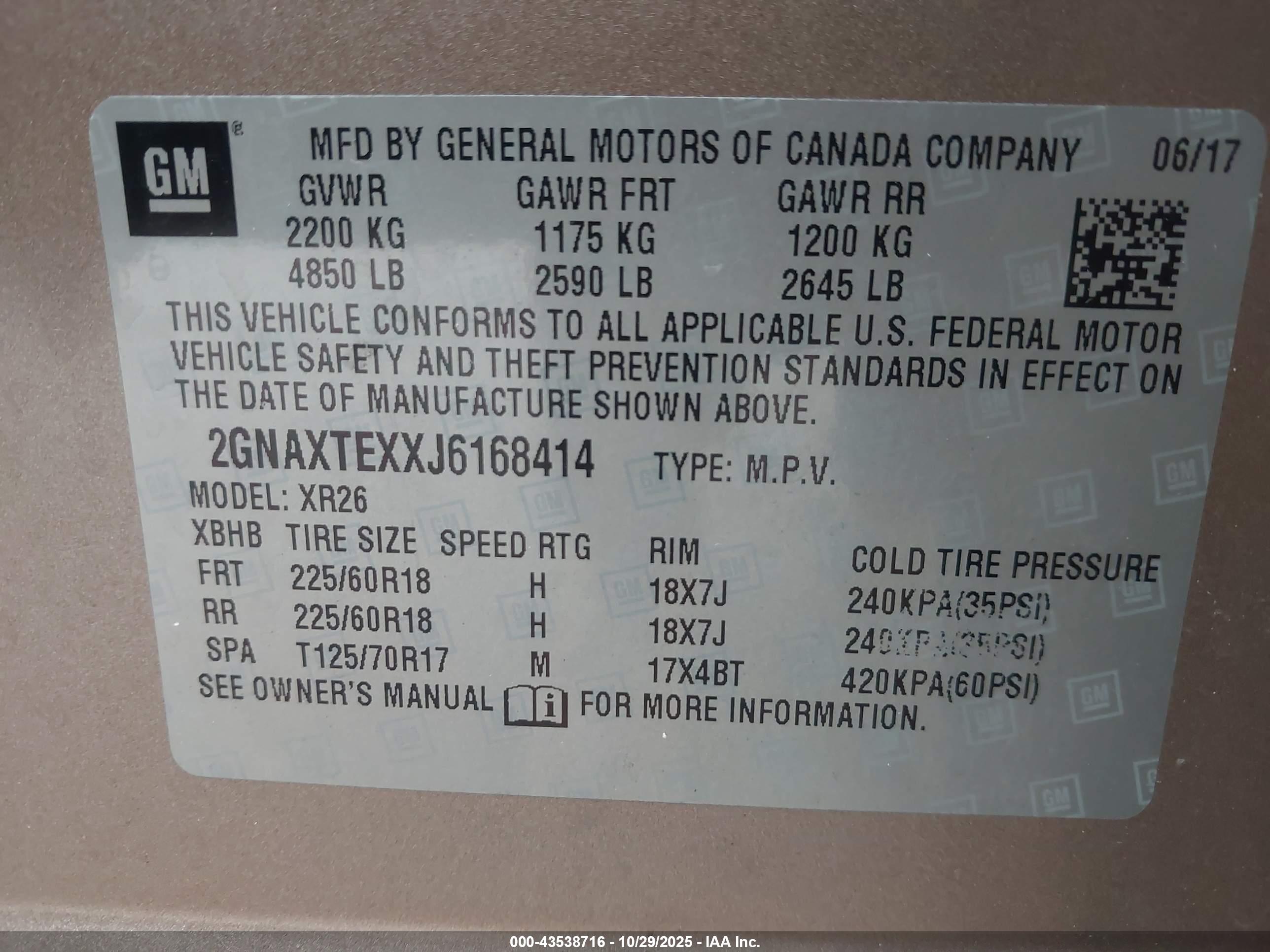CHEVROLET EQUINOX image 9