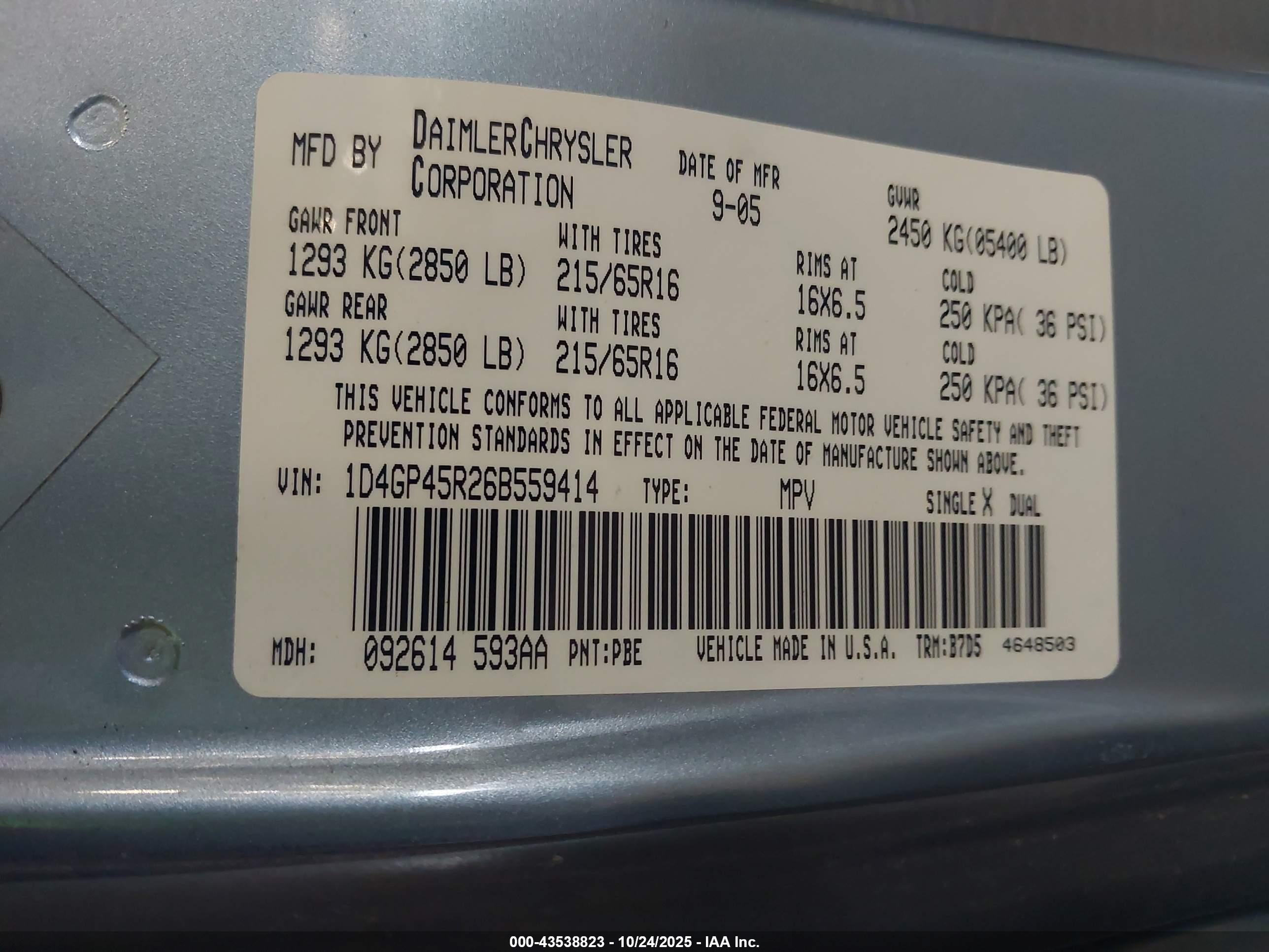 DODGE CARAVAN image 9