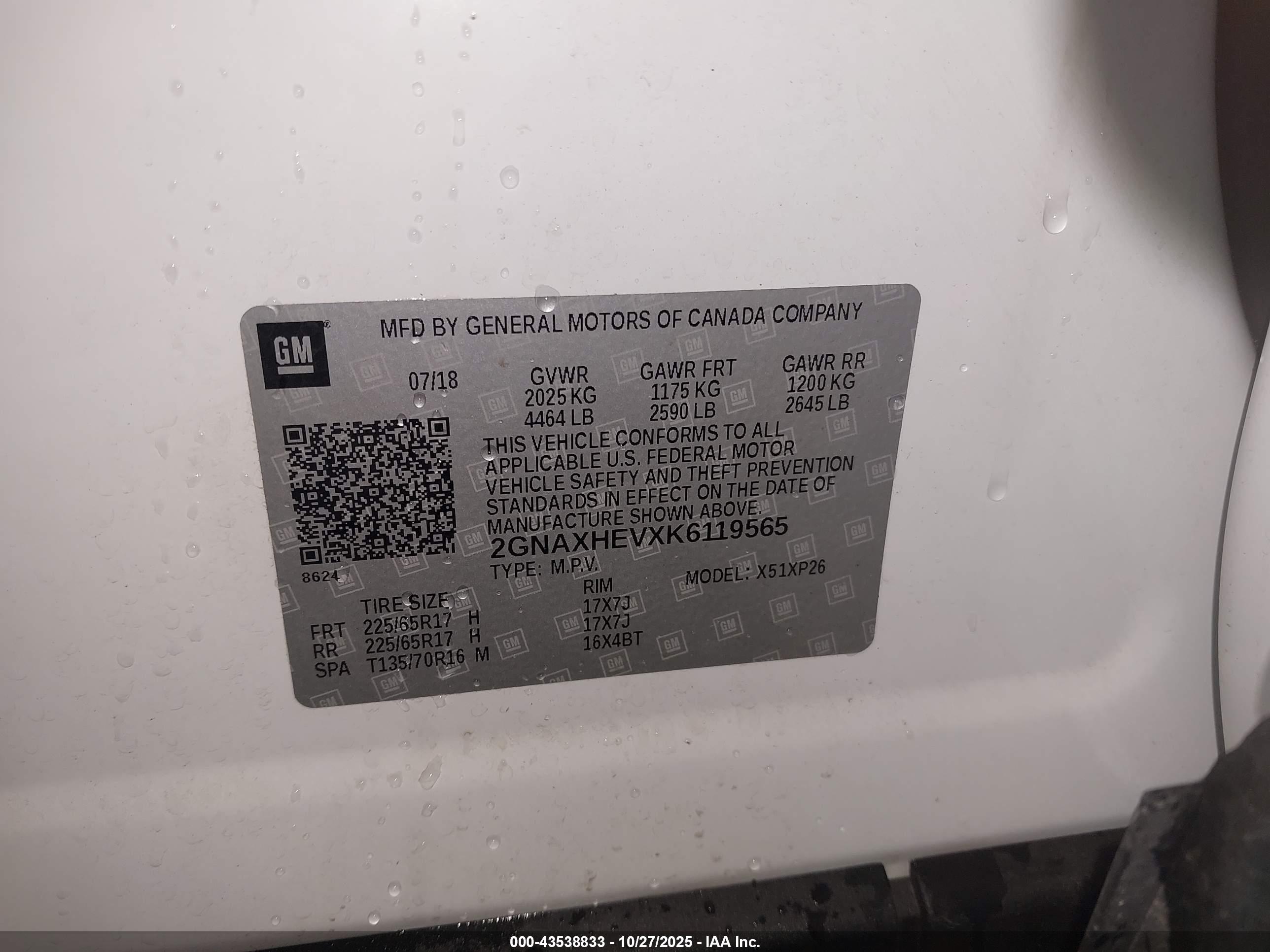CHEVROLET EQUINOX image 9