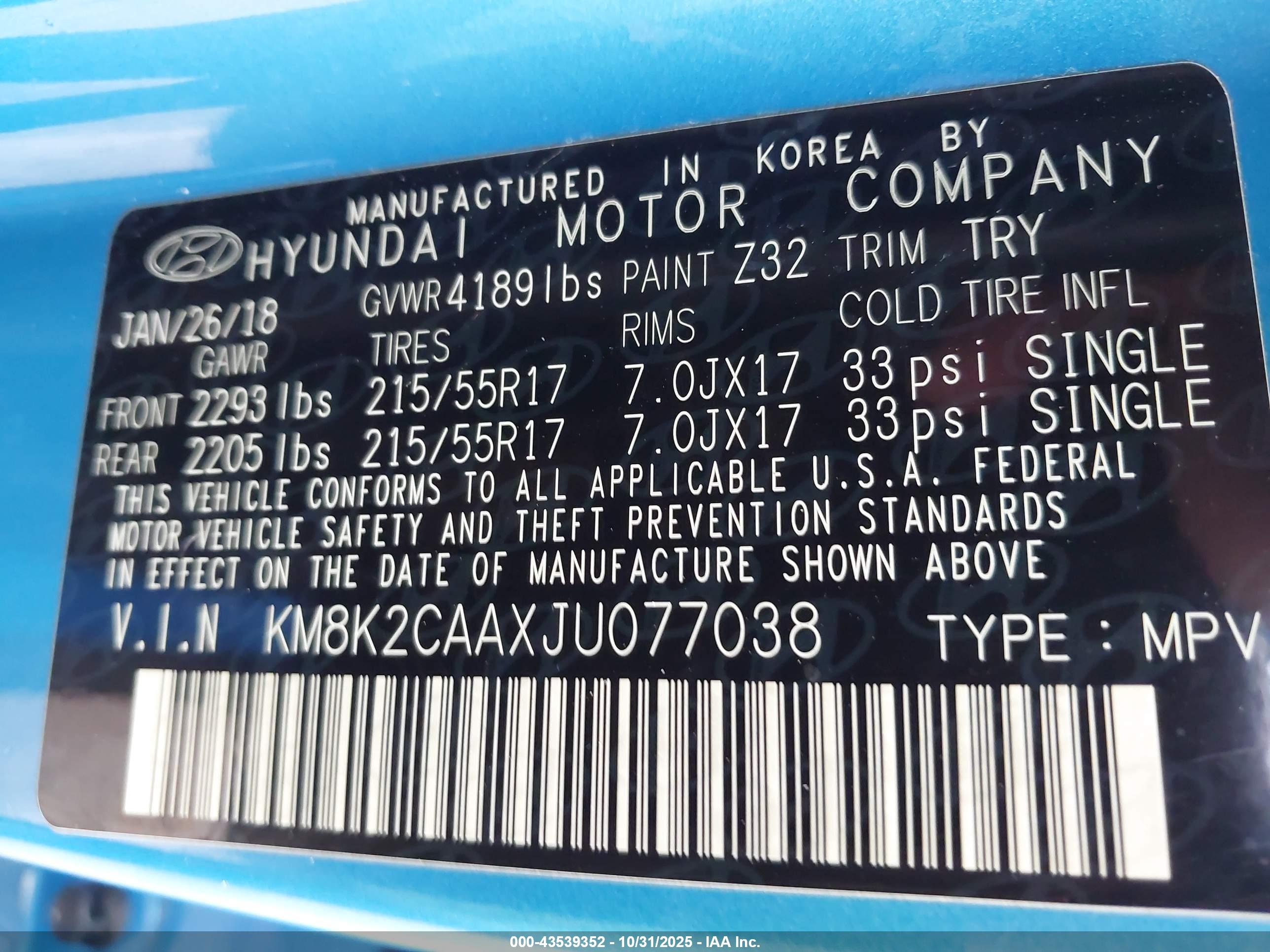 HYUNDAI KONA image 9