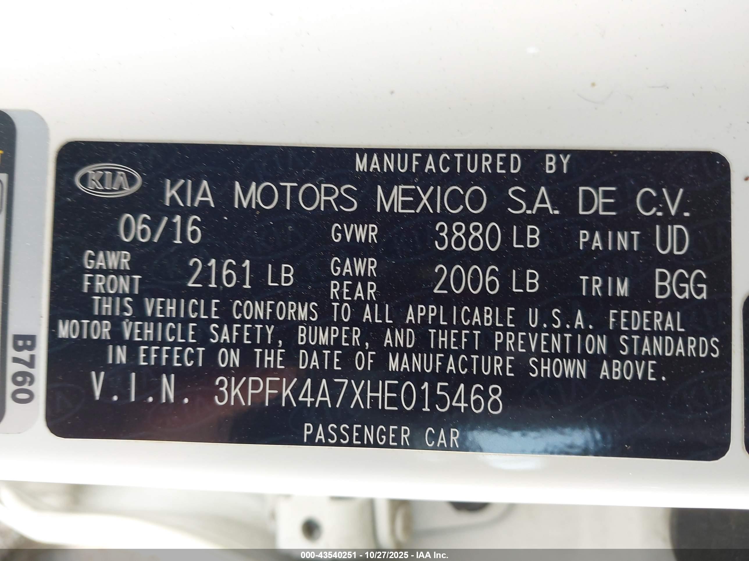 KIA FORTE image 9