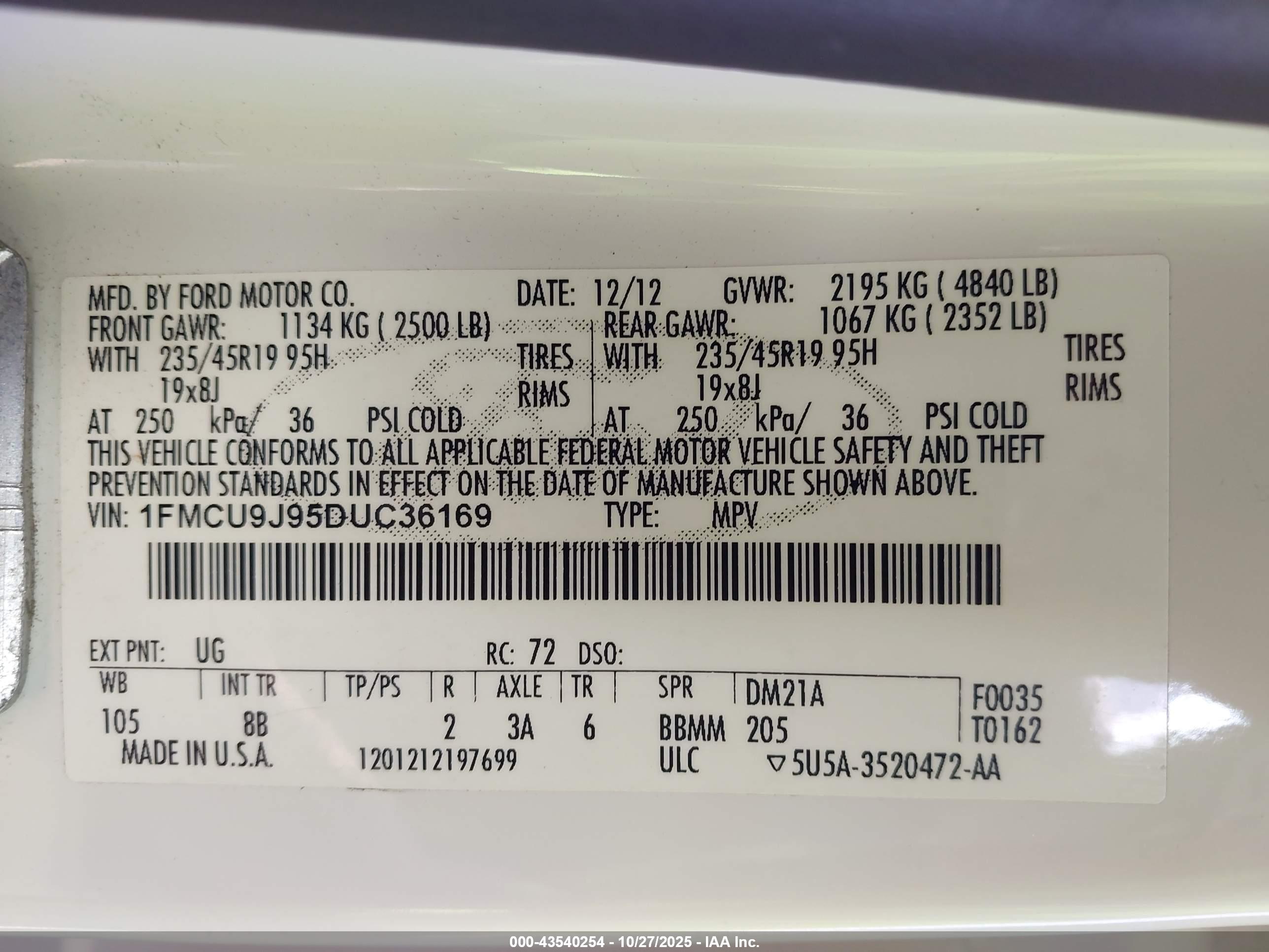 FORD ESCAPE image 9