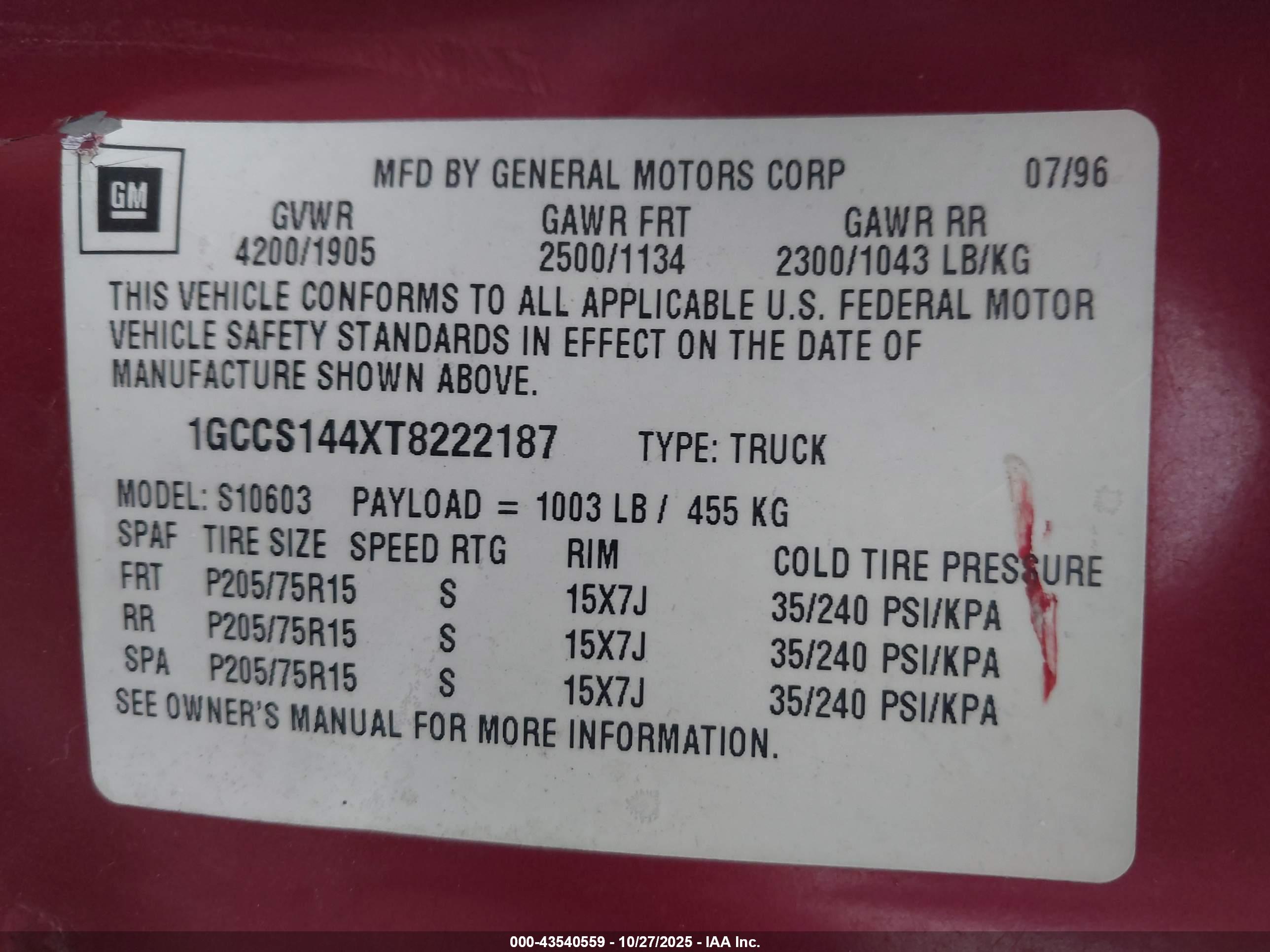CHEVROLET S image 9