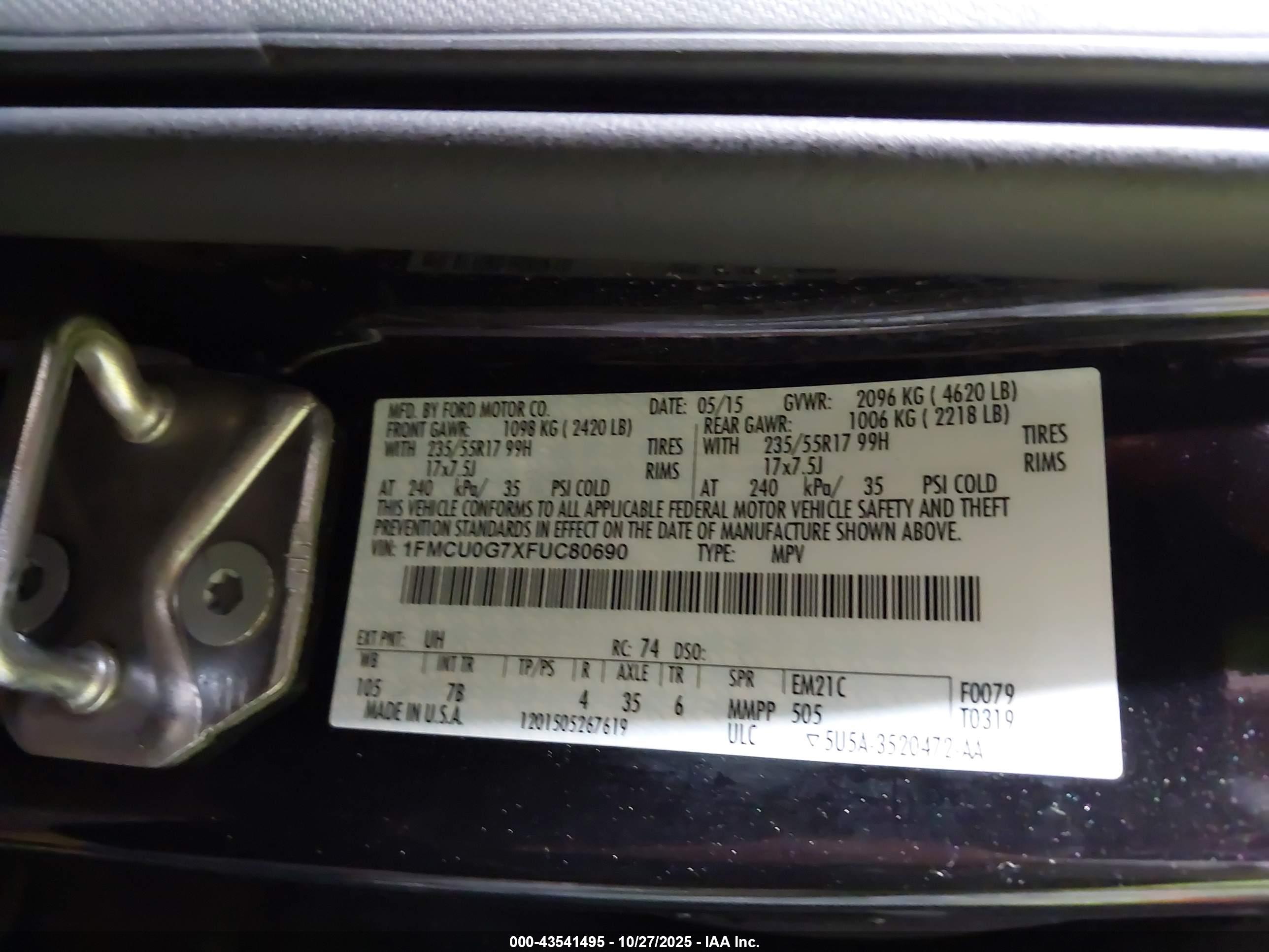 FORD ESCAPE image 9
