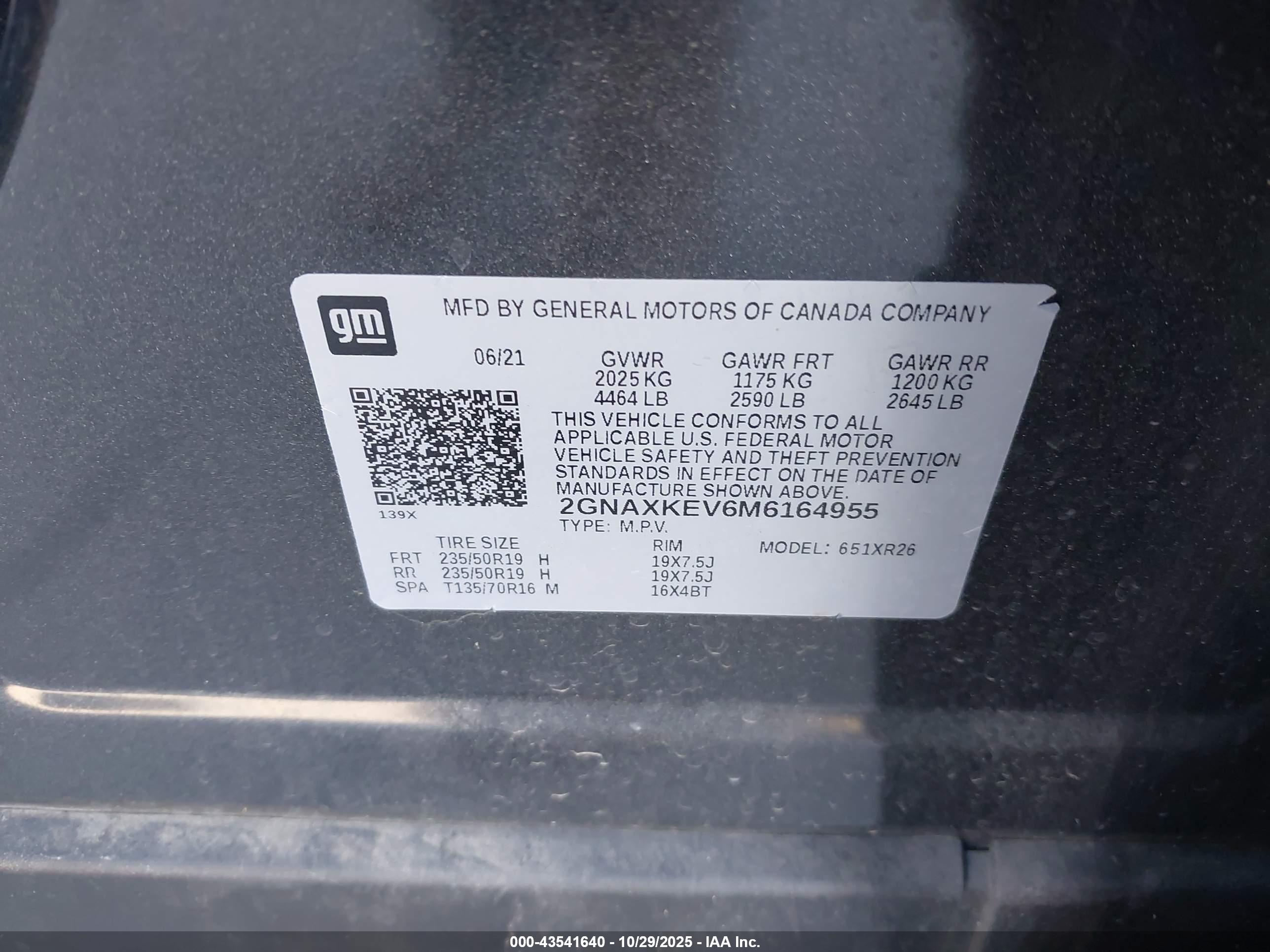 CHEVROLET EQUINOX image 9