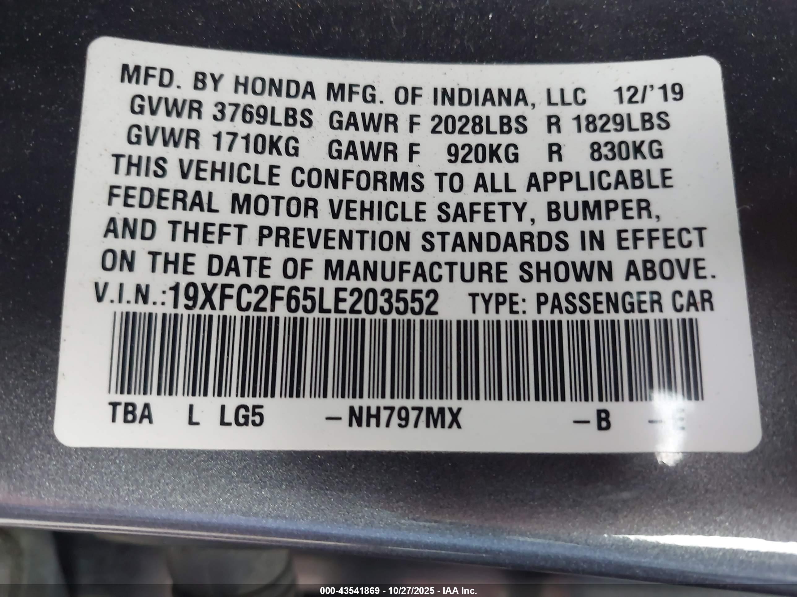HONDA CIVIC image 9