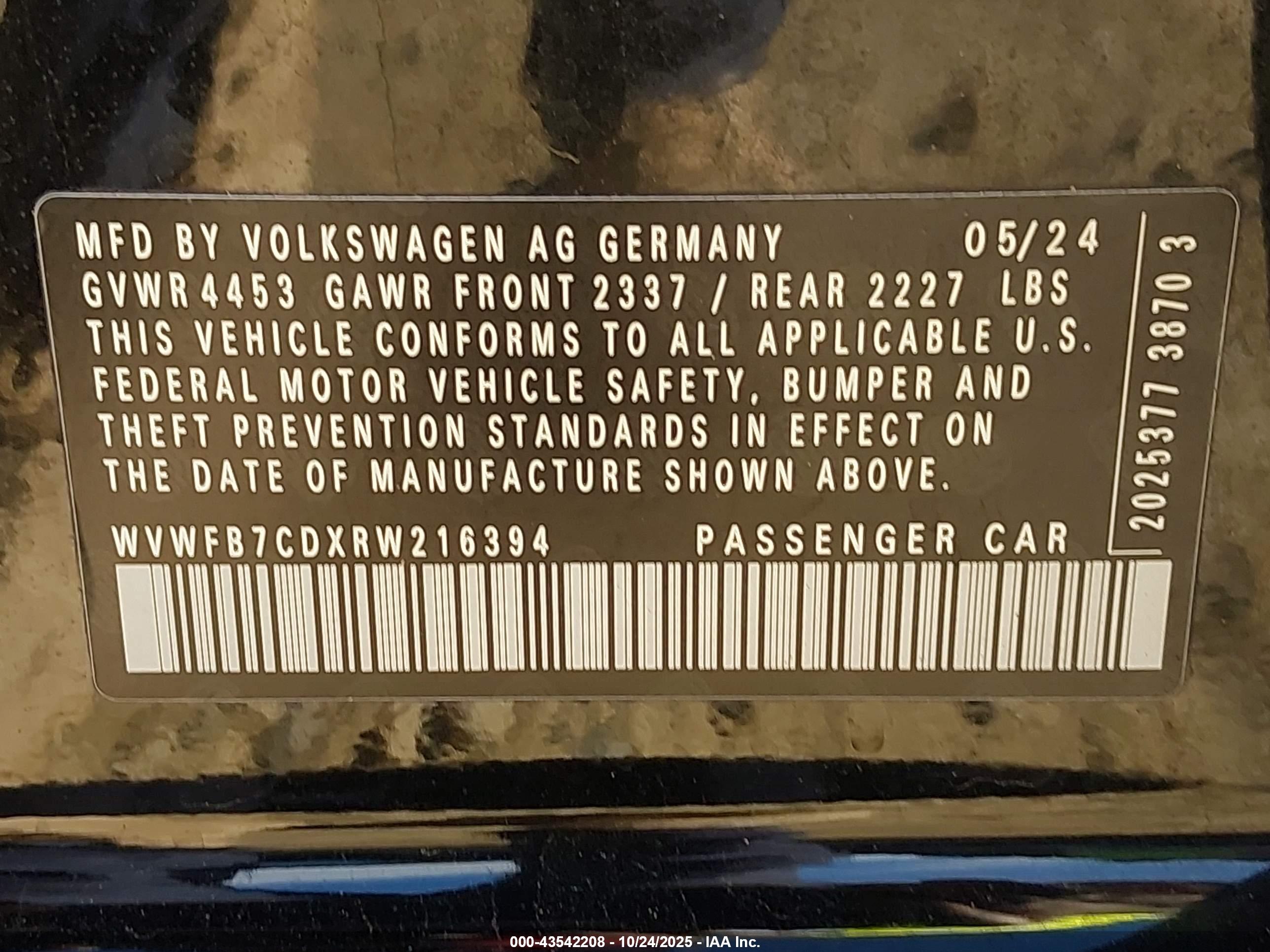 VOLKSWAGEN GOLF image 9