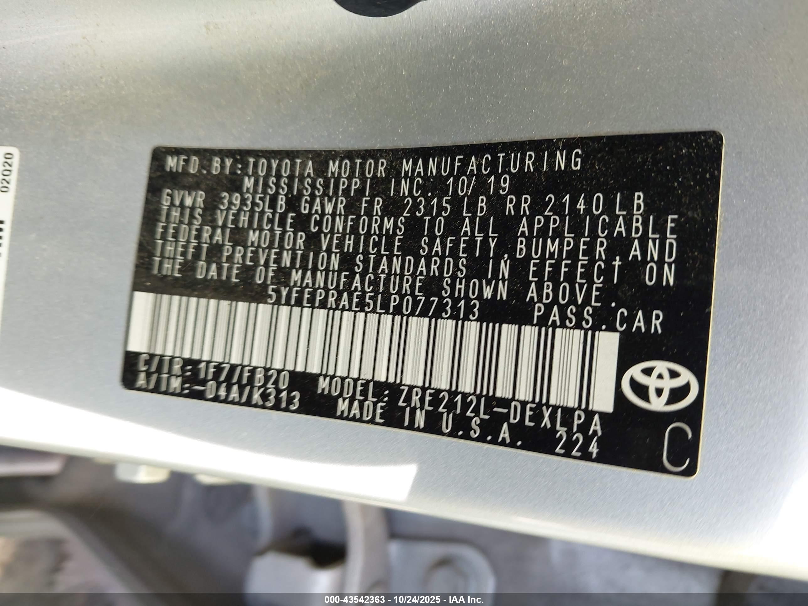 TOYOTA COROLLA image 9