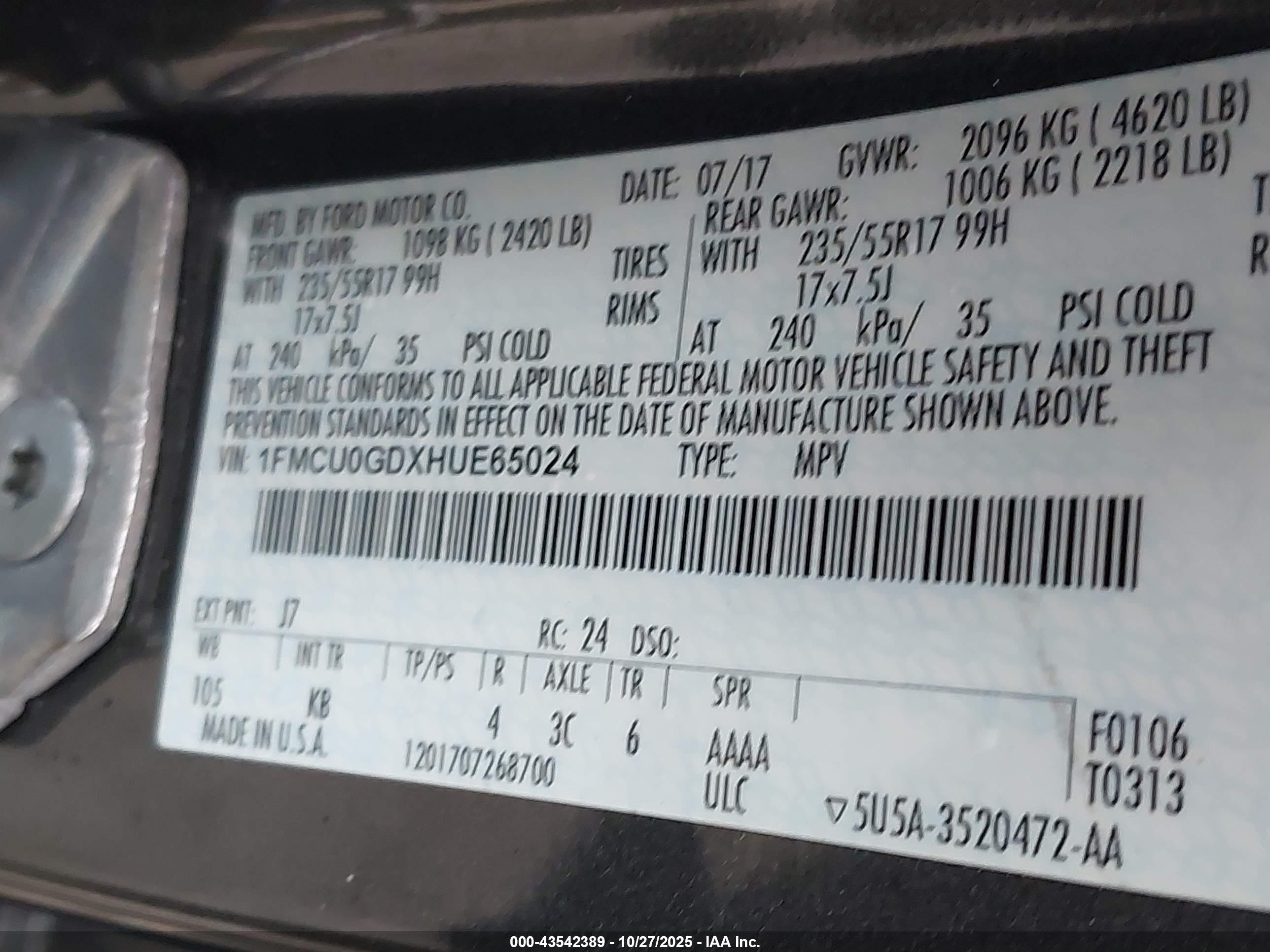 FORD ESCAPE image 9