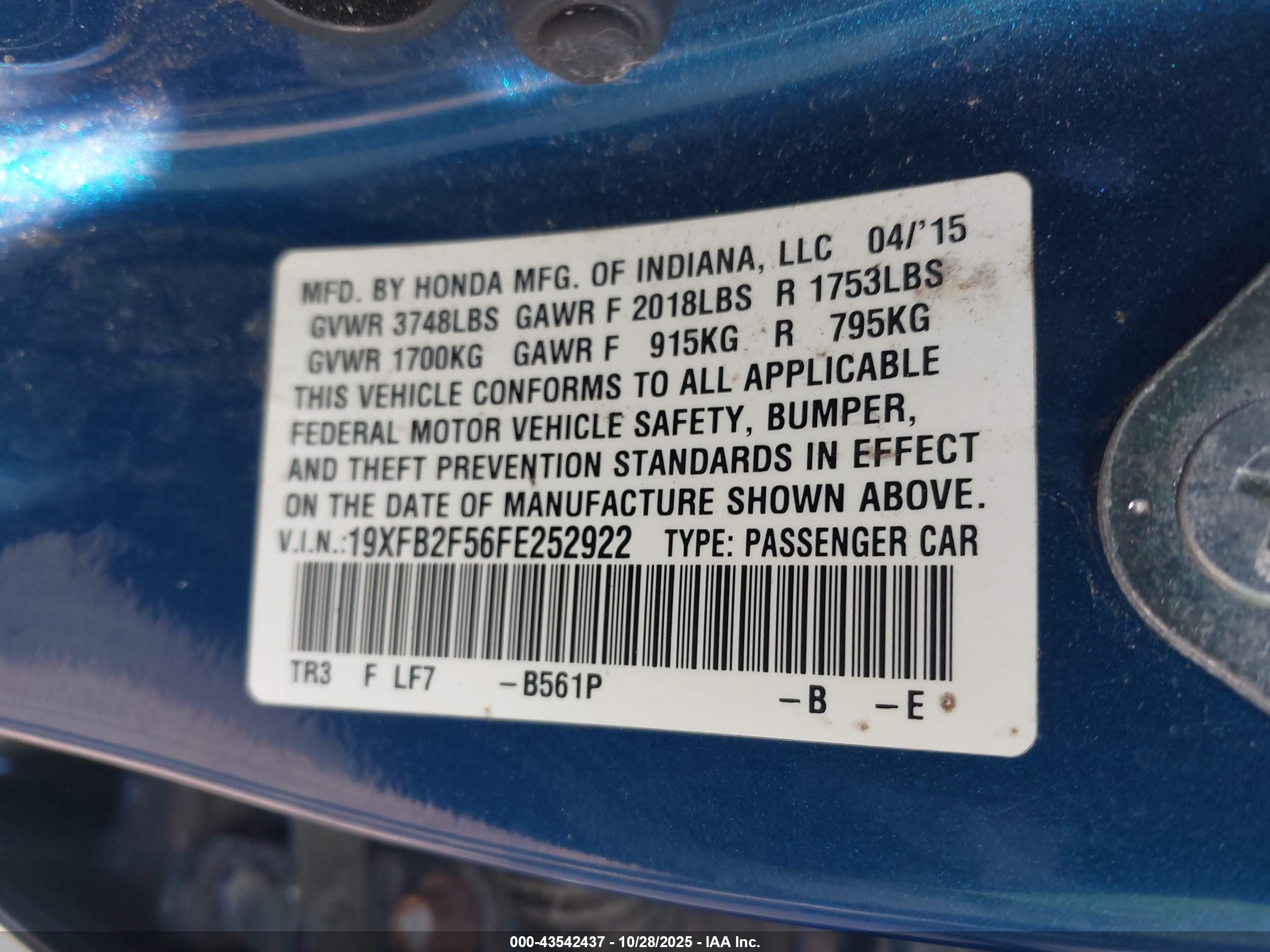 HONDA CIVIC image 9