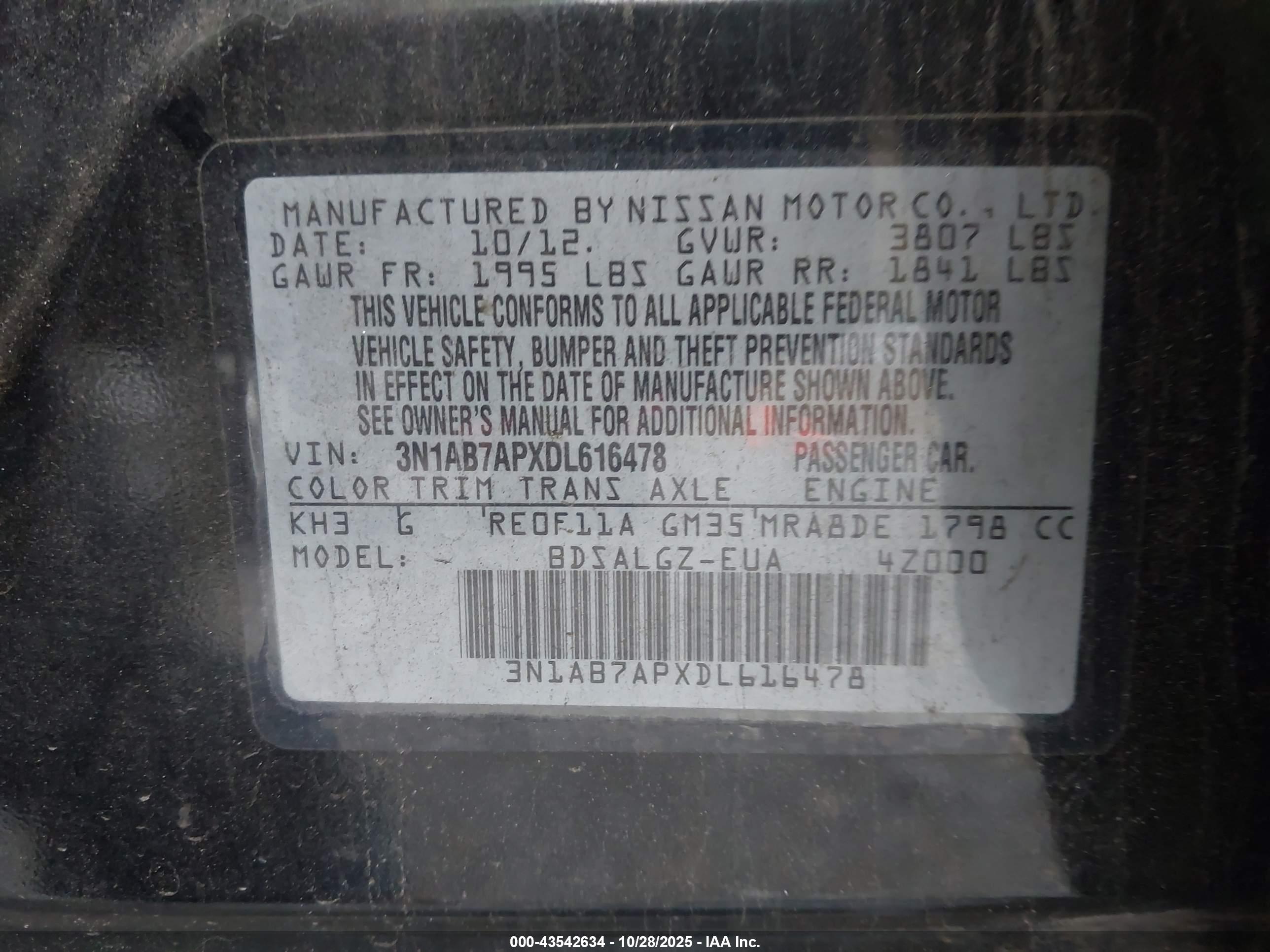 NISSAN SENTRA image 9