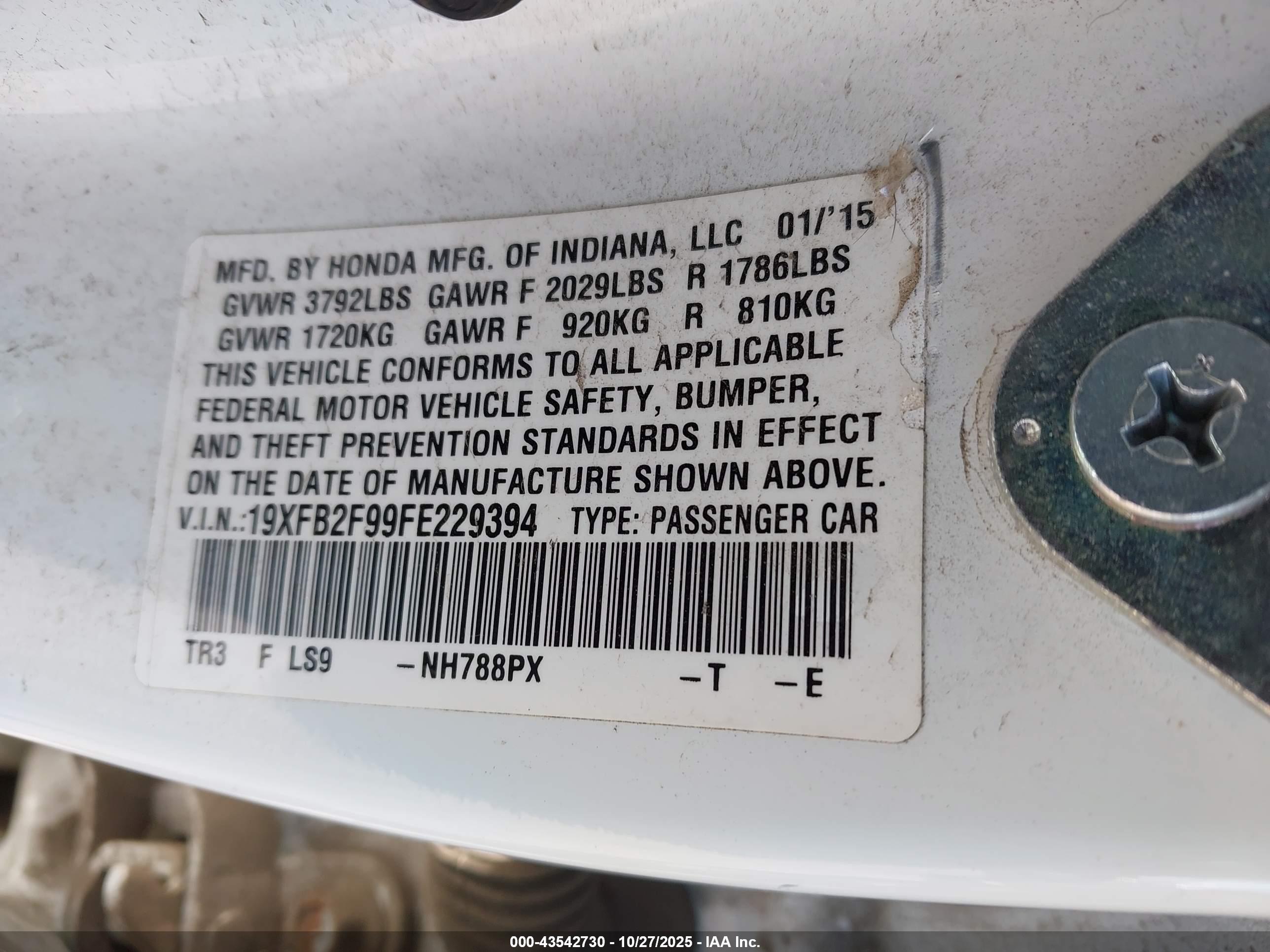 HONDA CIVIC image 9