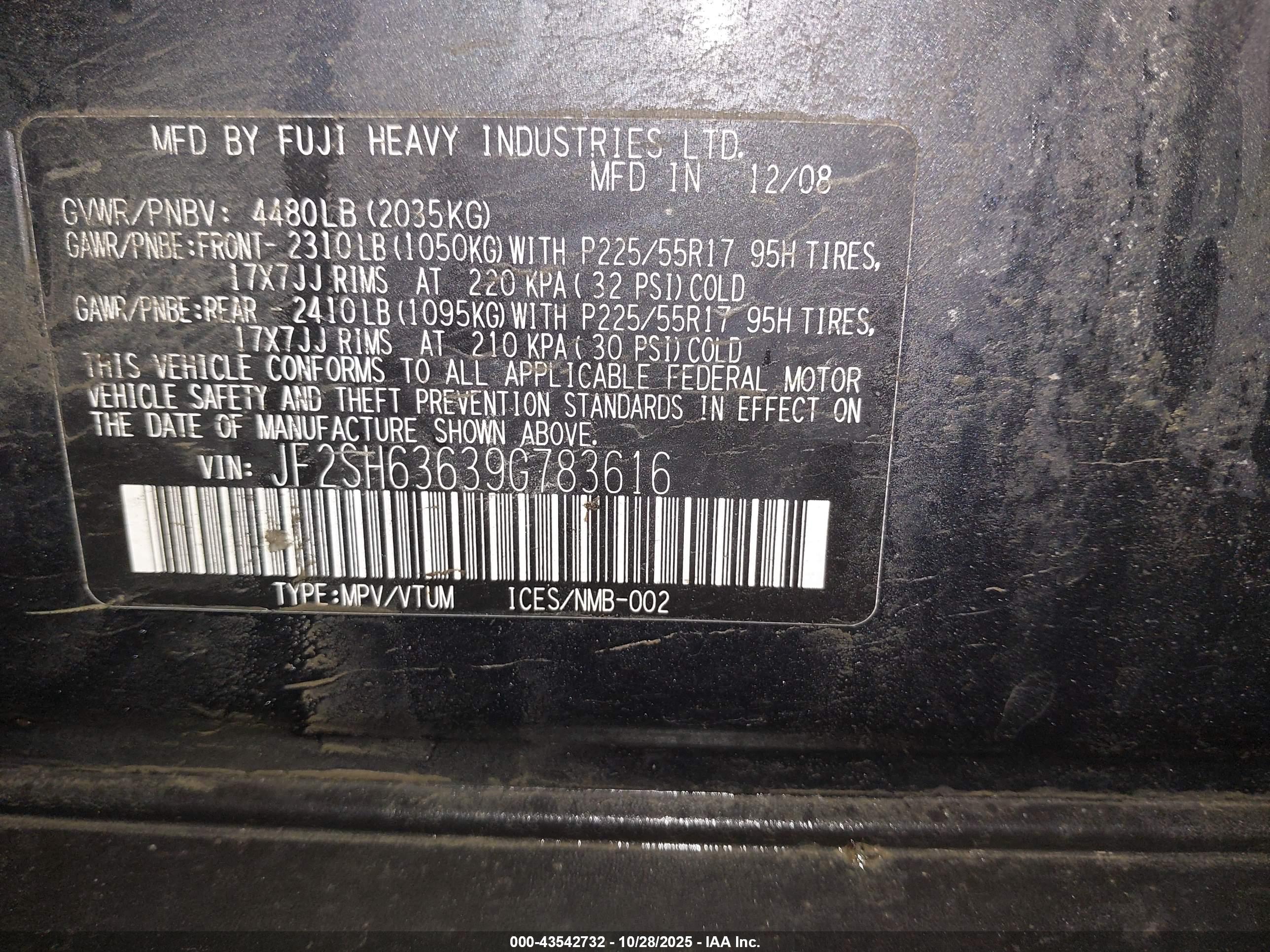 SUBARU FORESTER image 9