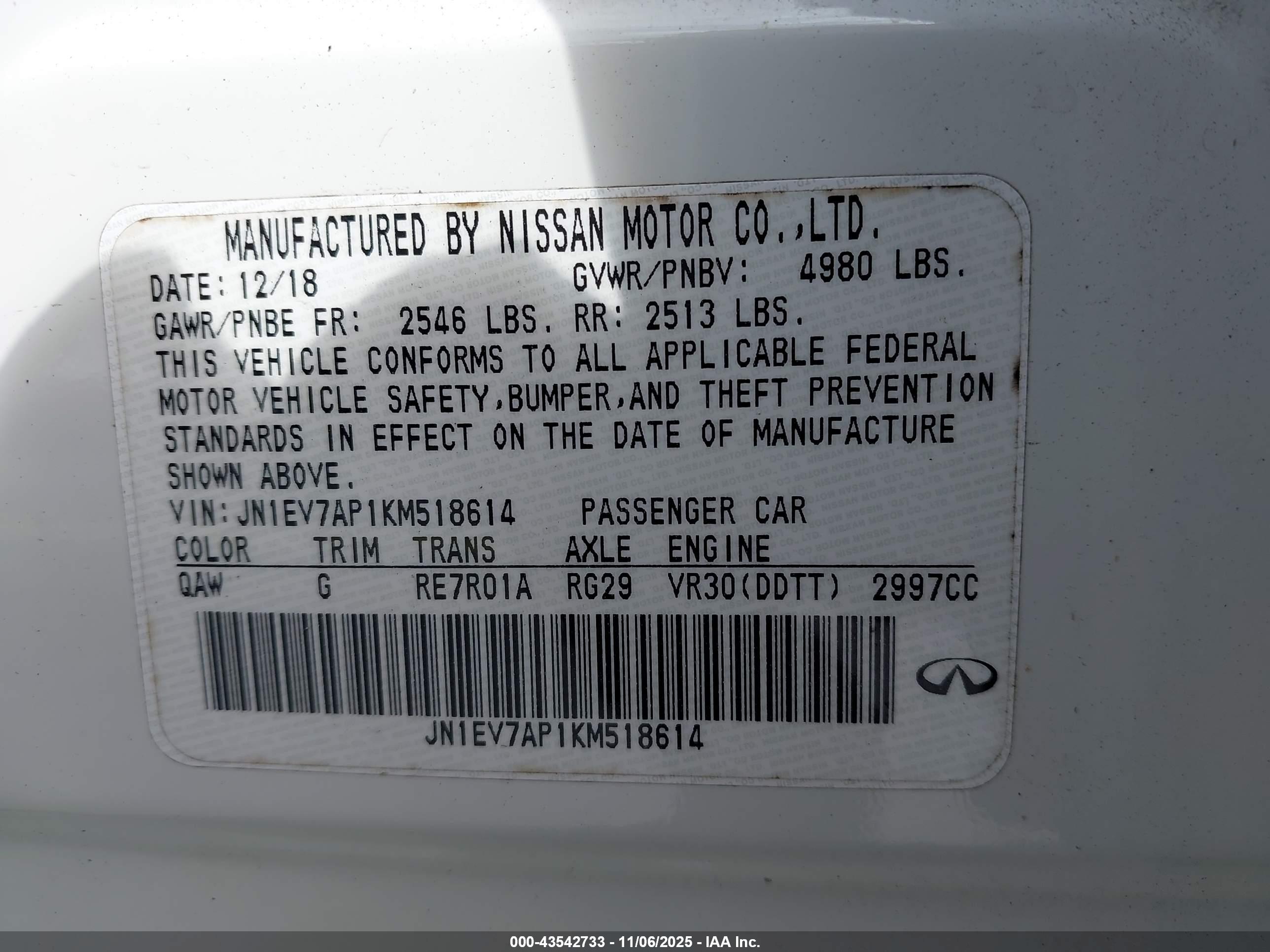 INFINITI Q50 image 9