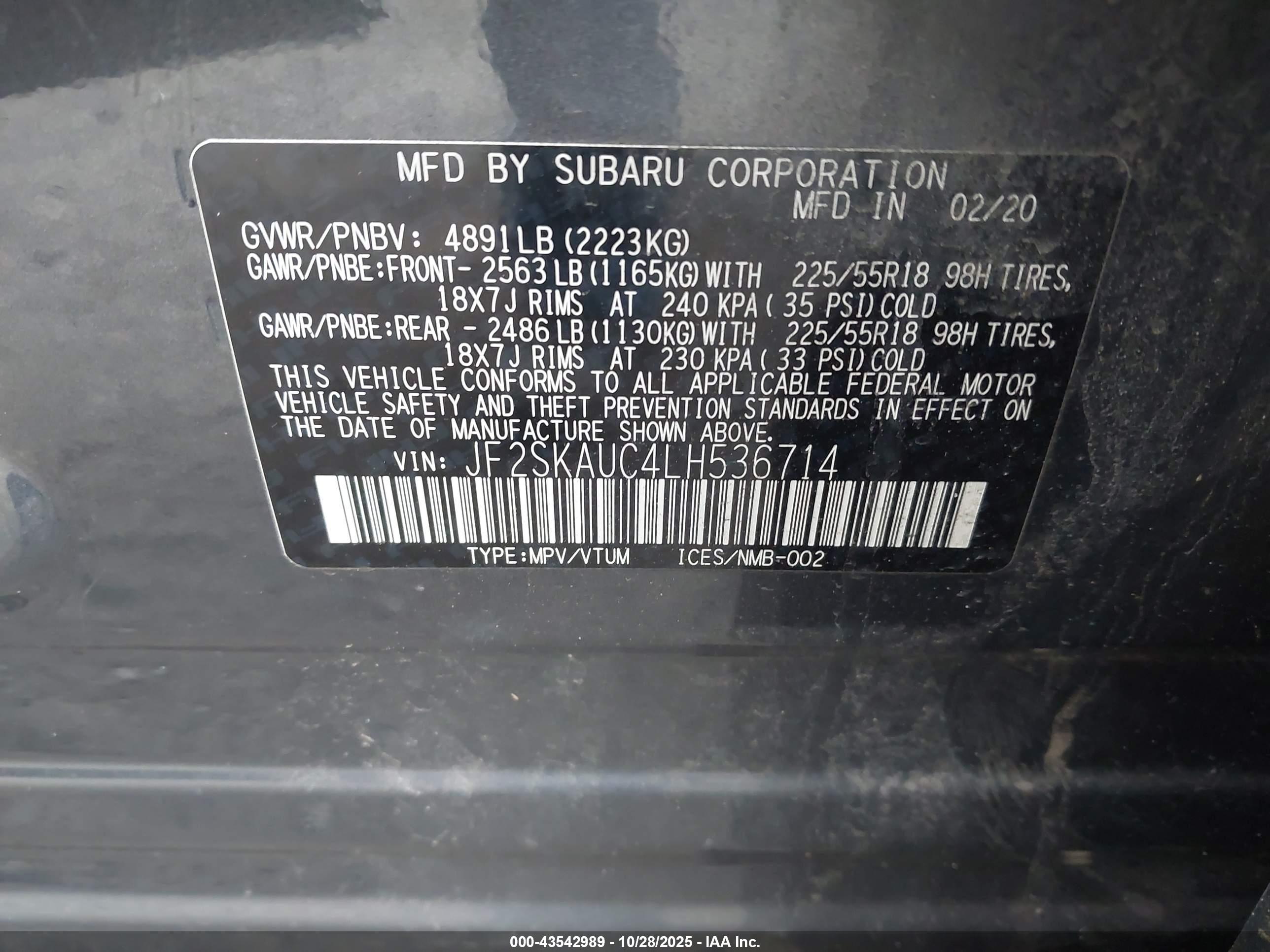 SUBARU FORESTER image 9