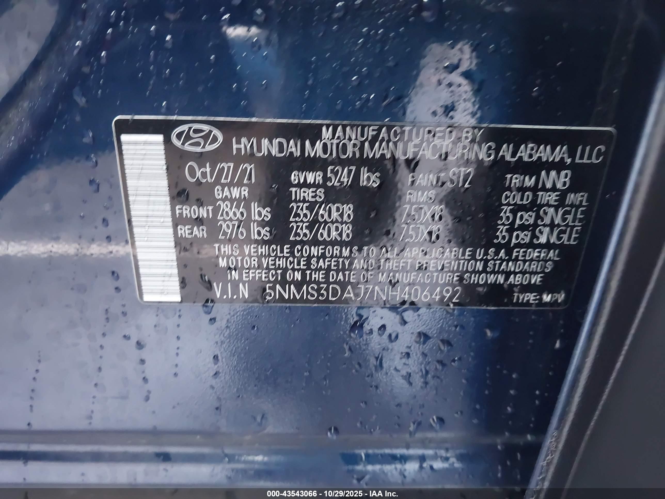 HYUNDAI SANTA image 9