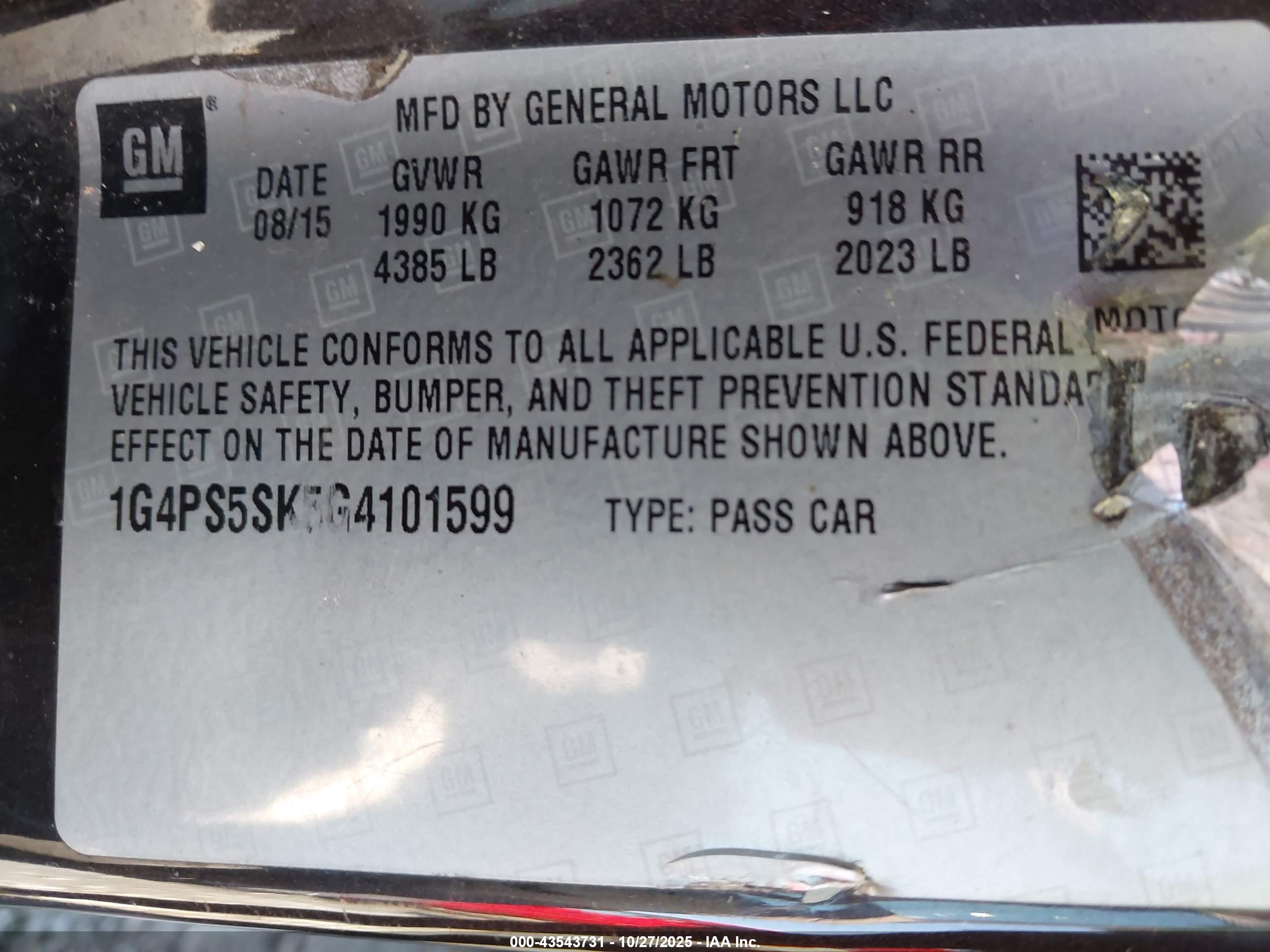 BUICK VERANO image 9
