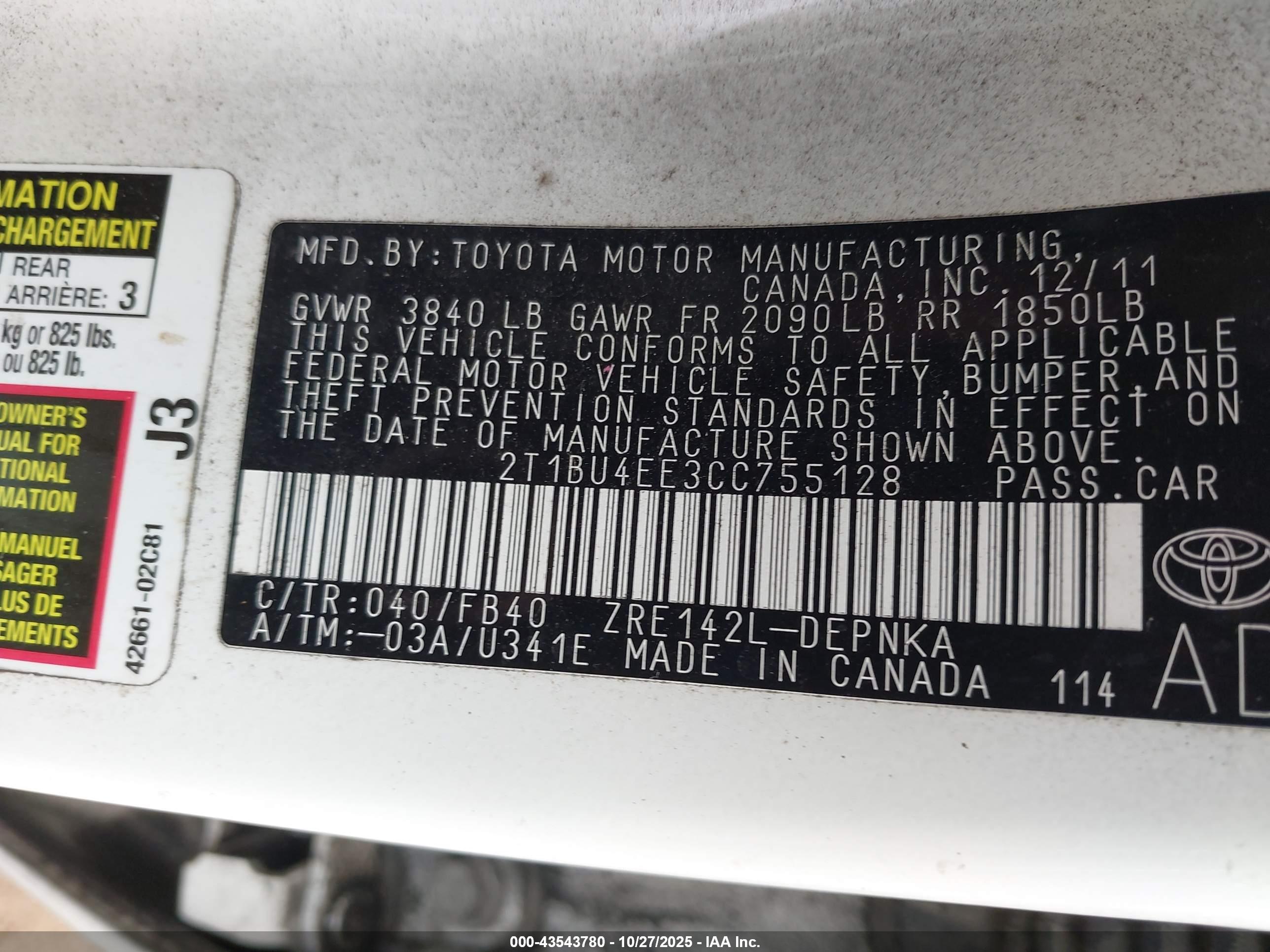 TOYOTA COROLLA image 9