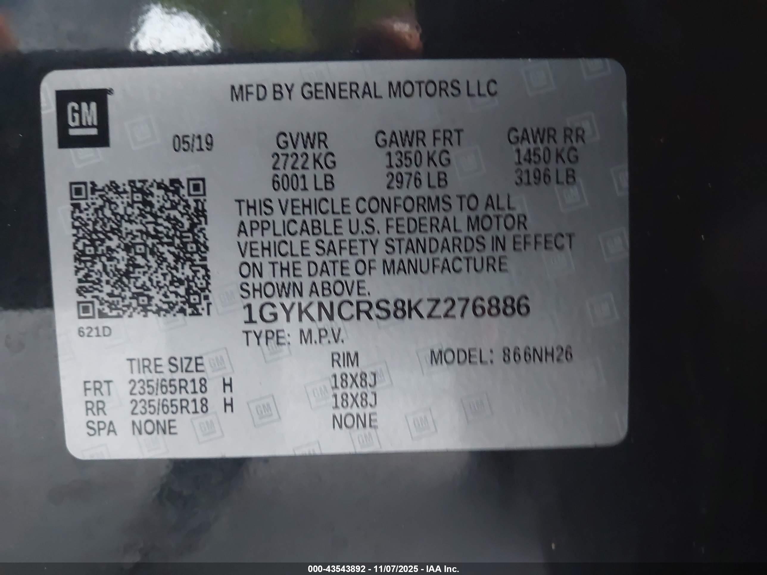 CADILLAC XT5 image 9